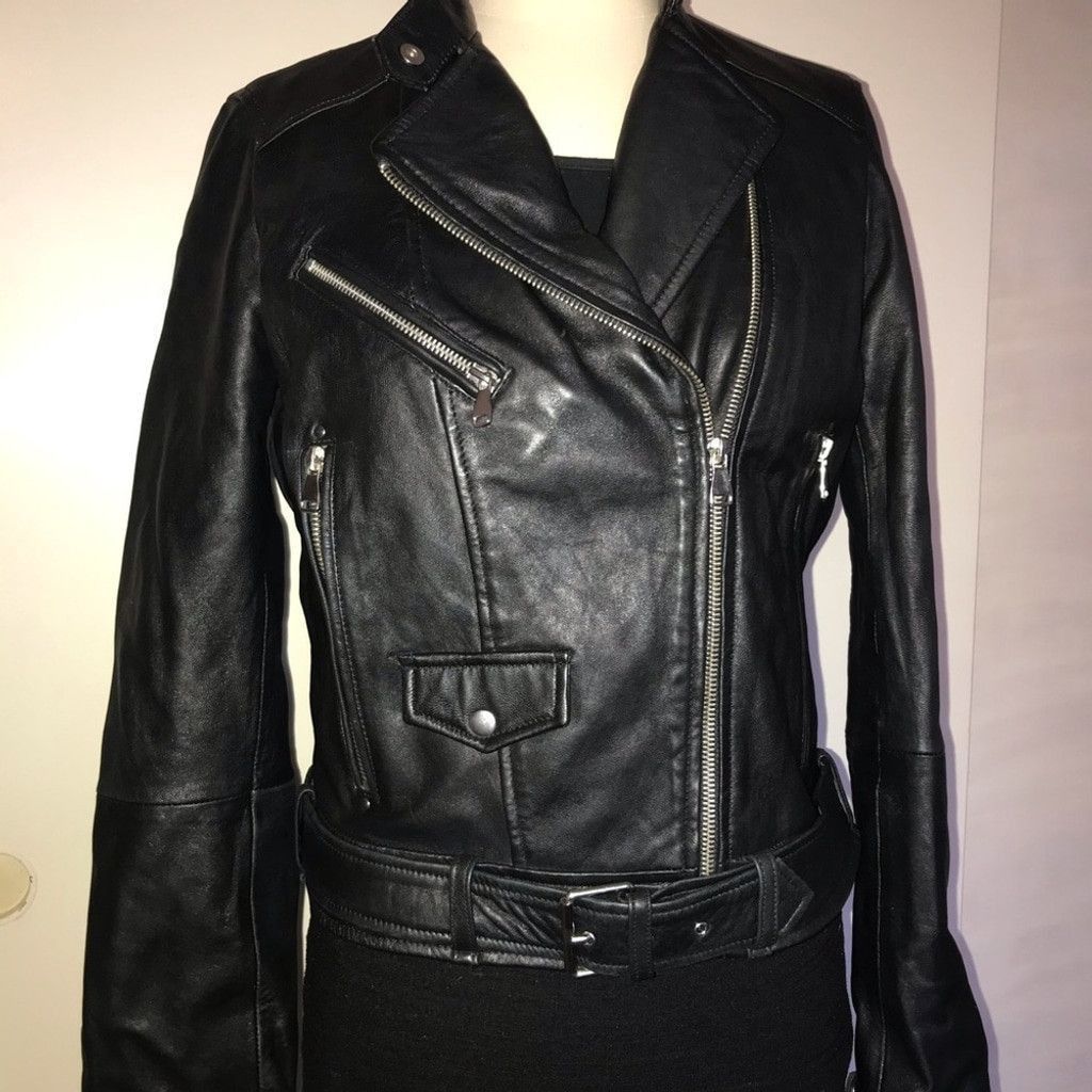 Zara Zara TRF outerwear leather jacket Size S / US 4 / IT 40 - 3 Thumbnail