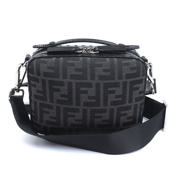 Fendi Fendi Fendi Mini Travel Zucca Canvas Leather Shoulder Bag Textile Shoulder Bag 7VA552 DUTY FREE for USA Size ONE SIZE - 1 Thumbnail
