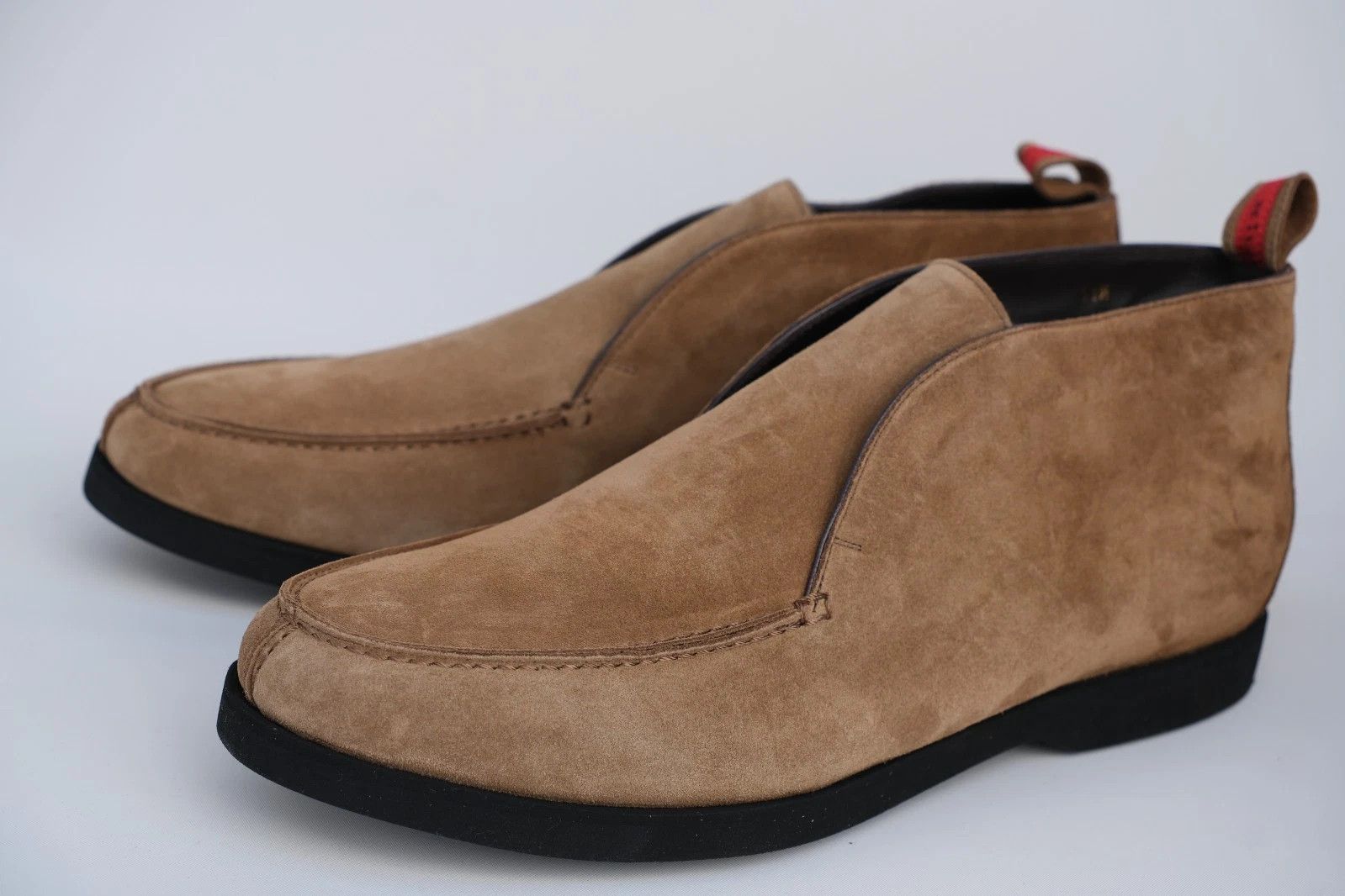 Kiton NEW Kiton Fly Loafers in Suede UK 11.5 / US 12.5 / EU 45.5 Size US 12.5 / EU 45-46 - 1 Thumbnail