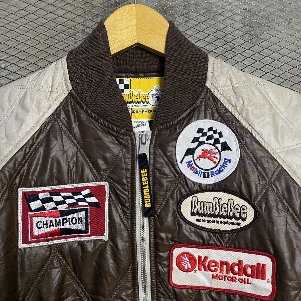 Pherrow's Pherrows x Bumblebee Quilted Bomber Jacket Size US M / EU 48-50 / 2 - 3 Thumbnail