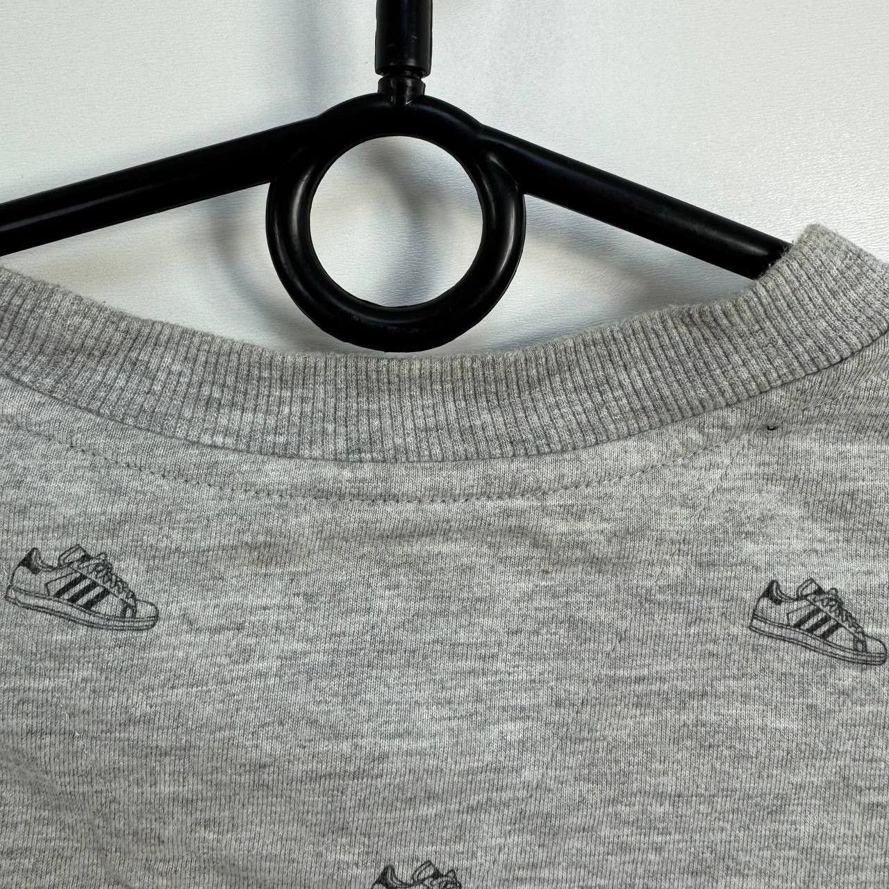 Adidas Adidas Originals All Over Print T-Shirt Grey Trefoil Size XL Size US XL / EU 56 / 4 - 6 Thumbnail