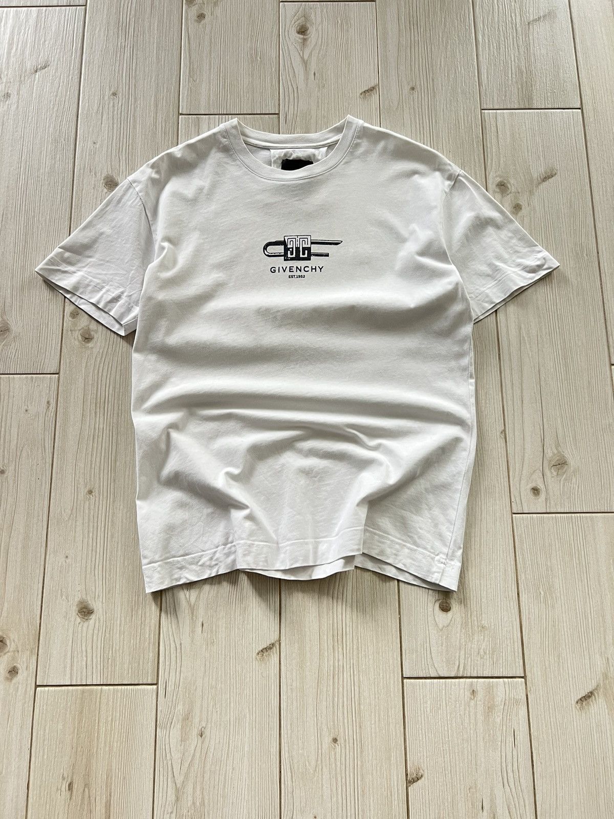Givenchy GIVENCHY WHITE T SHIRT Size US S / EU 44-46 / 1 - 2 Thumbnail