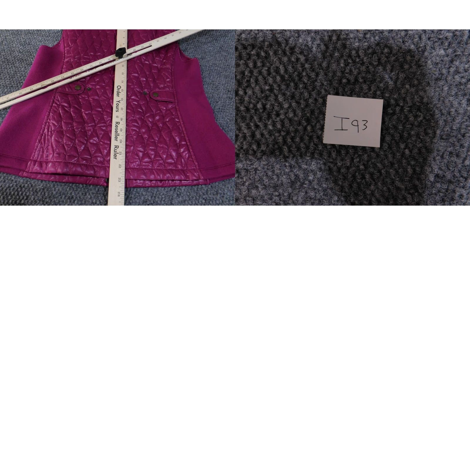 Talbots VINTAGE Talbots Vest Womens M Quilted Sleeveless Zip Snap Lightweight Polyester Pink Jewel Tone Stand Collar Pockets Womens Size M / US 6-8 / IT 42-44 - 9 Thumbnail