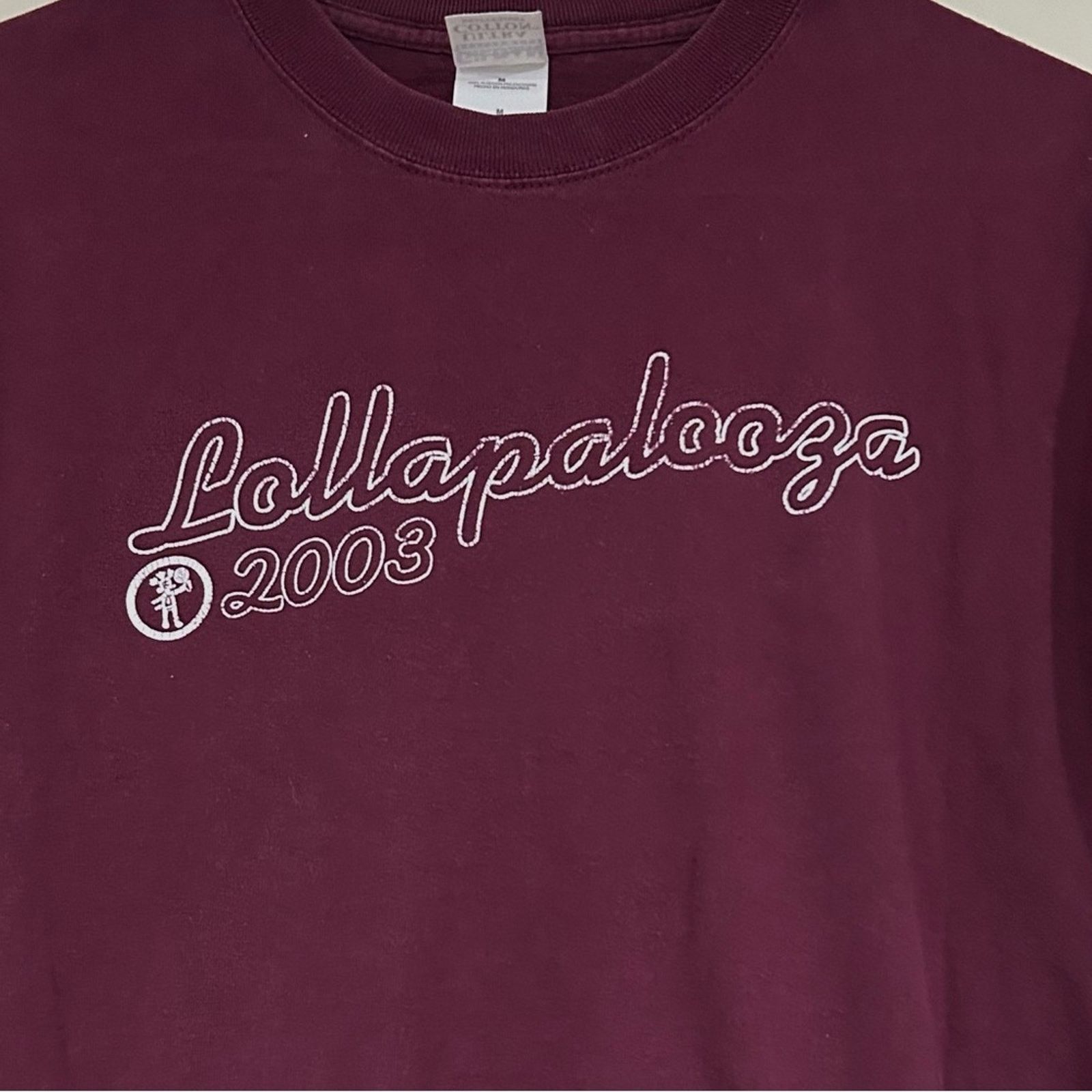 Gildan Vintage 2003 Lollapalooza Music Festival Chicago Shirt Size US M / EU 48-50 / 2 - 3 Thumbnail