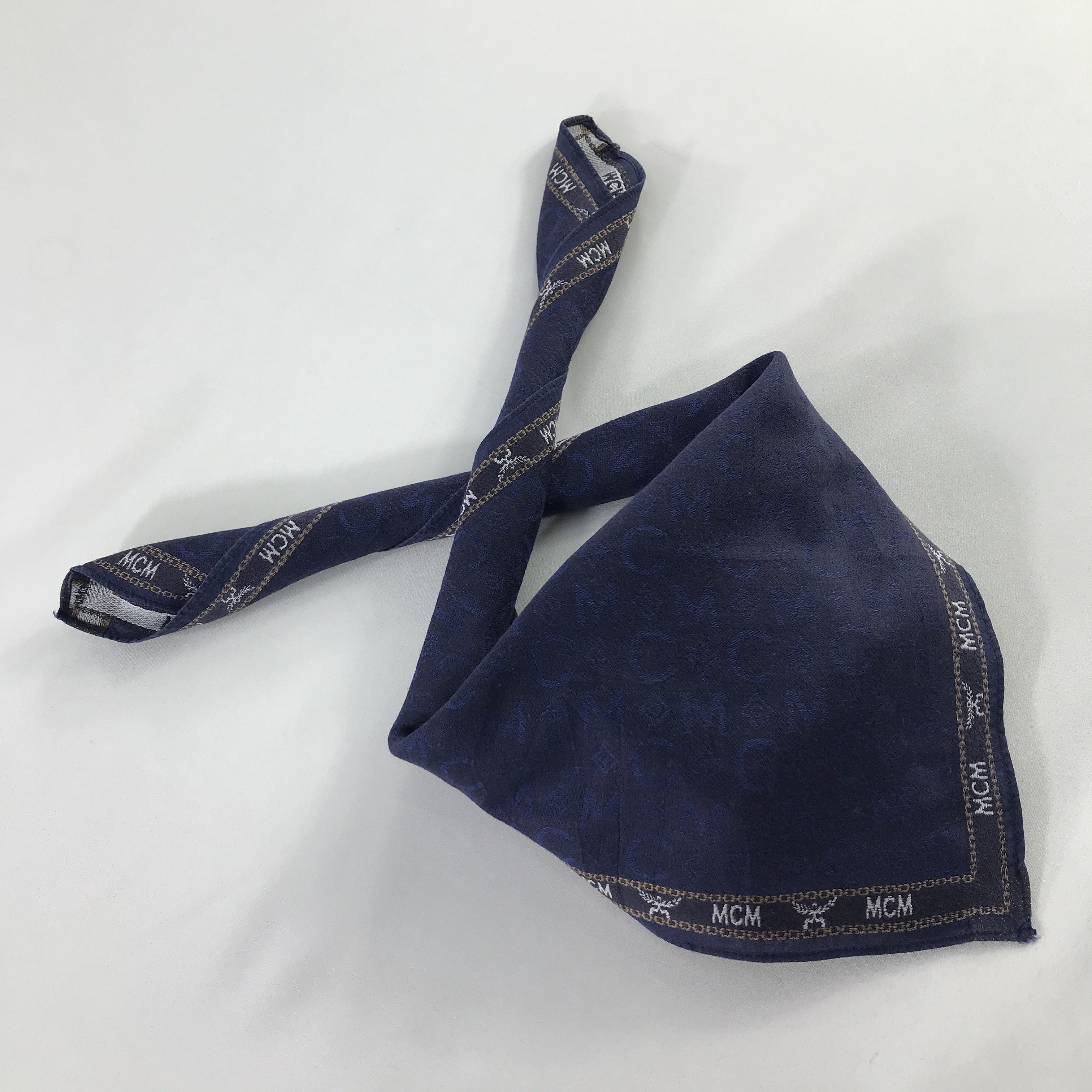 Vintage MCM Bandana / Handkerchief / Neckerchief - S641 Size ONE SIZE - 4 Thumbnail