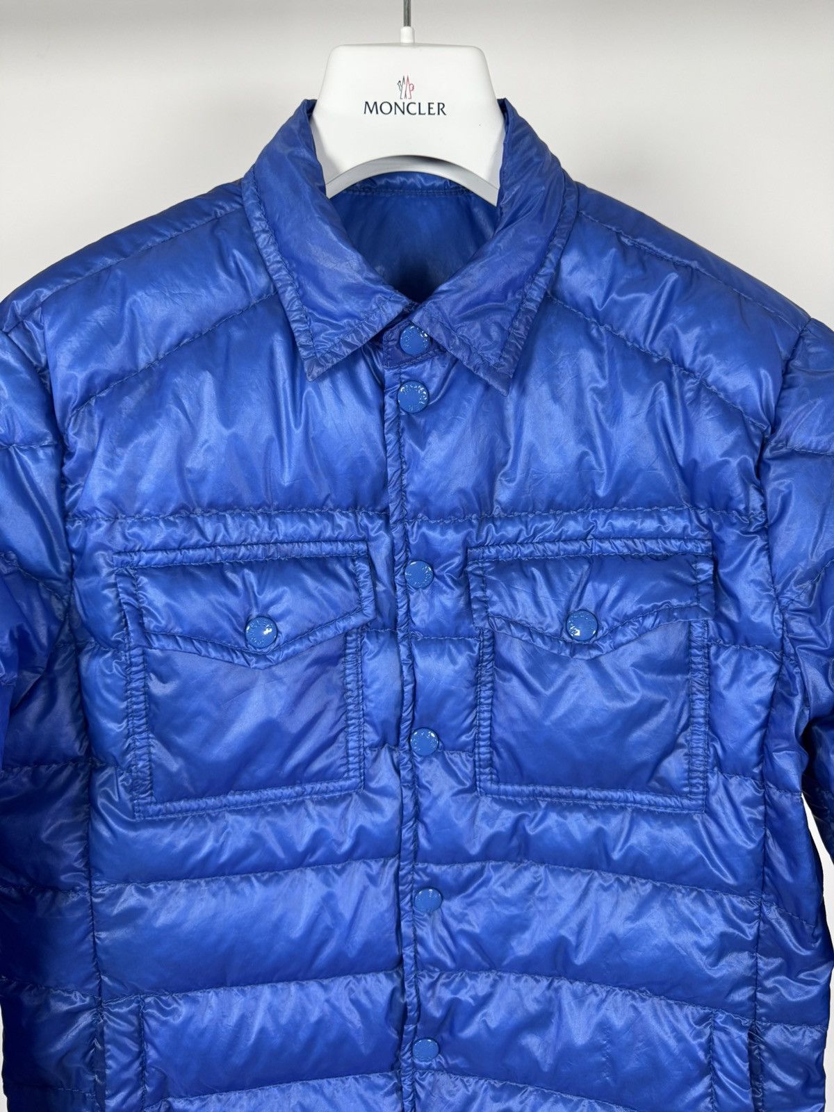 Moncler Moncler Men’s Jacket Gregoire Size 2 (S) Electric Blue Size US S / EU 44-46 / 1 - 5 Thumbnail