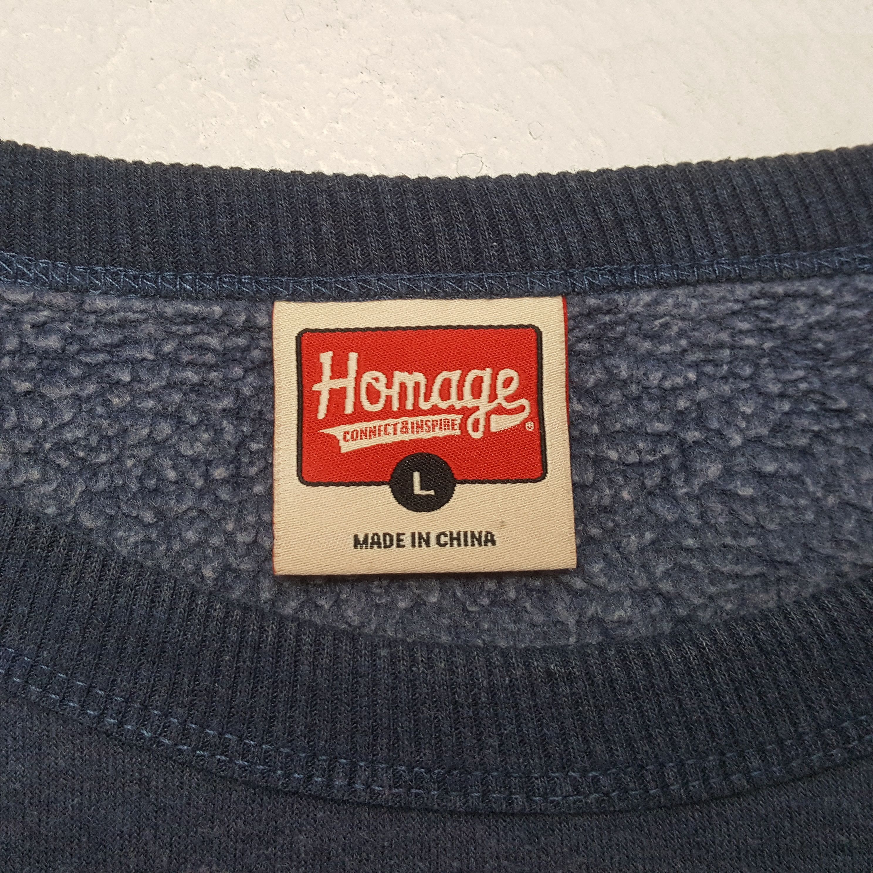 Homage HOMAGE XAVIER Streetwear Style Sweatshirt C290N5 Size US L / EU 52-54 / 3 - 4 Thumbnail