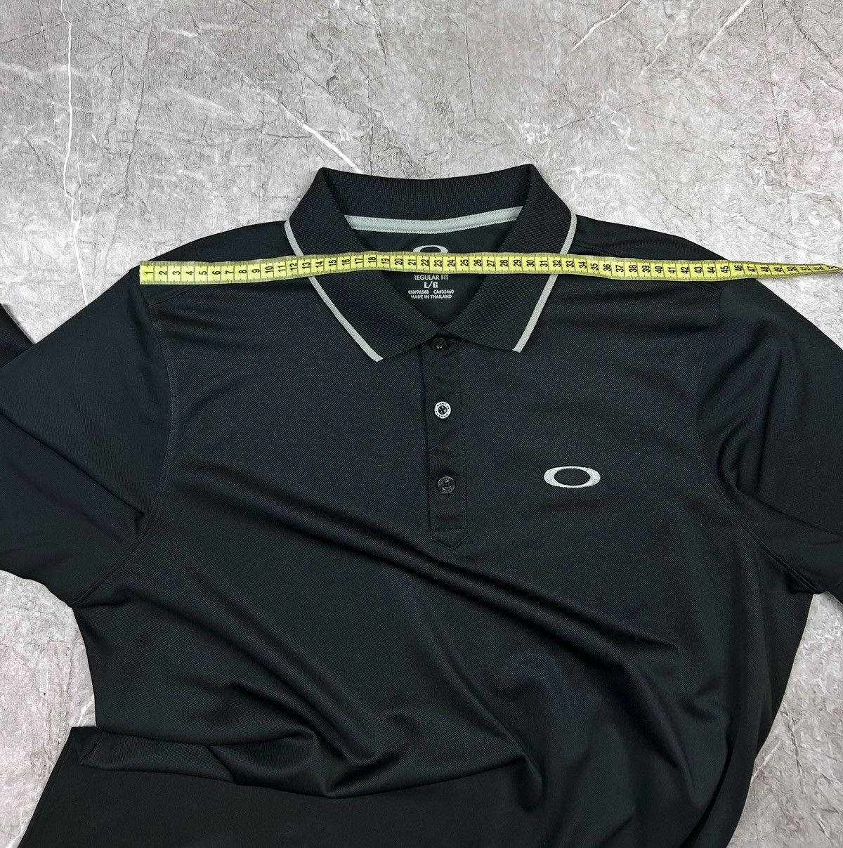 Oakley 🇺🇸Vintage Oakley Polo T-Shirt Rare Retro Hype Y2K Size US L / EU 52-54 / 3 - 14 Thumbnail