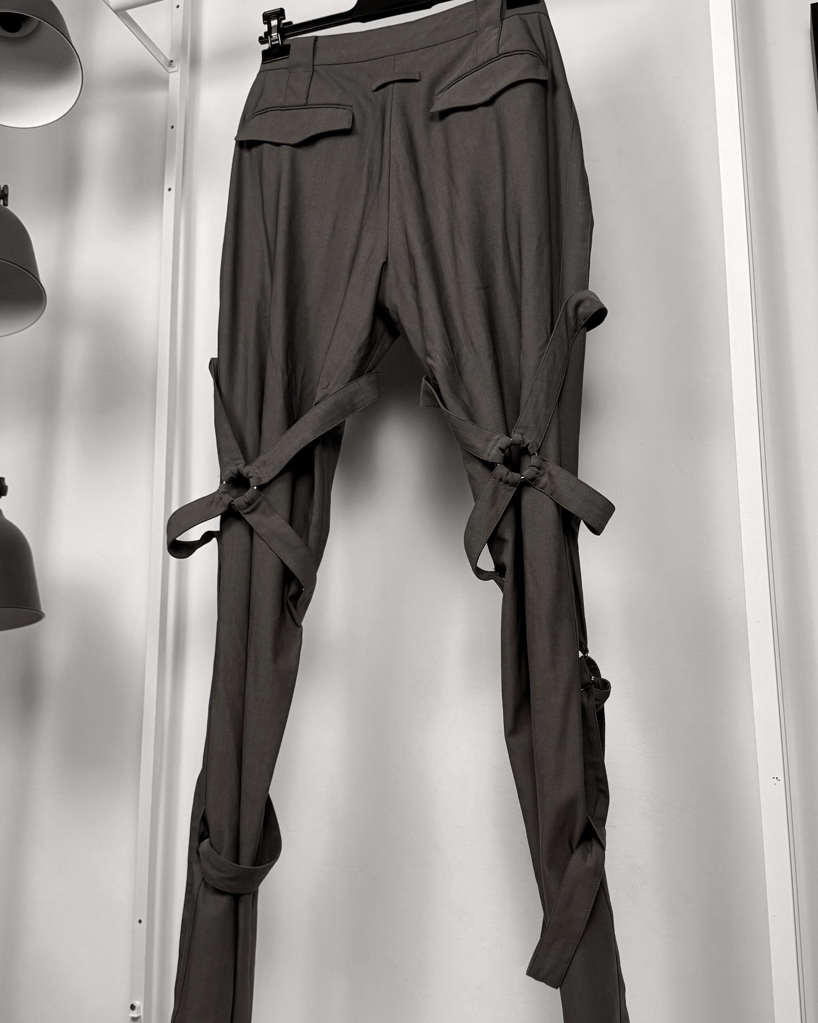 Jean Paul Gaultier Jean Paul Gaultier Bondage Belted Tailored Pants Size US 34 / EU 50 - 3 Thumbnail