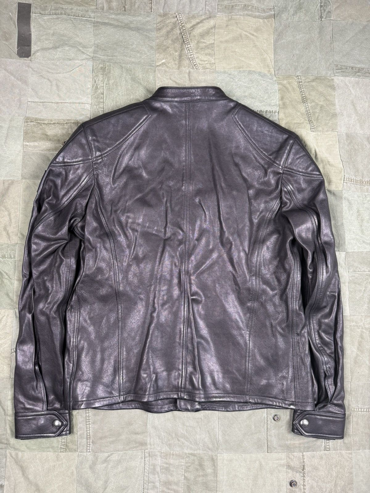 Belstaff Leather Moto Jacket Size US L / EU 52-54 / 3 - 2 Thumbnail