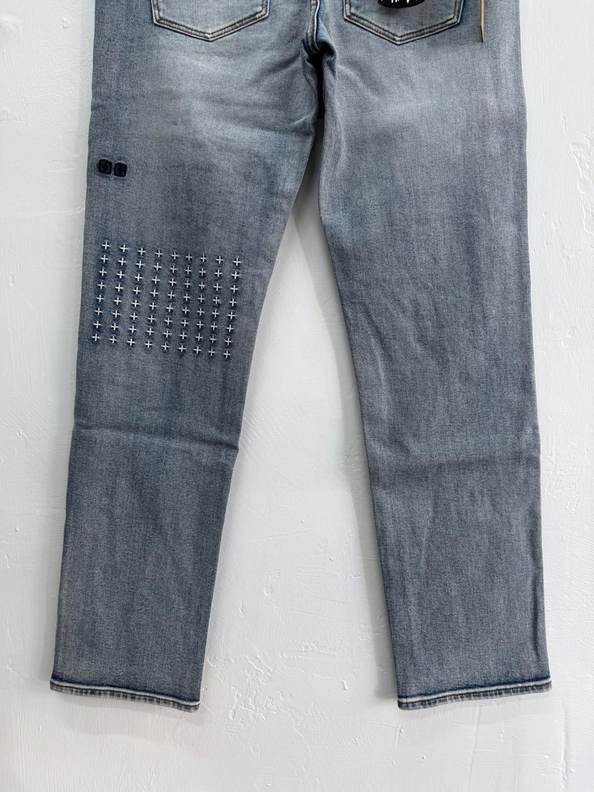 Ksubi new Ksubi mens denim jeans hazlow enjoy trashed blue 32 Size US 32 / EU 48 - 7 Thumbnail