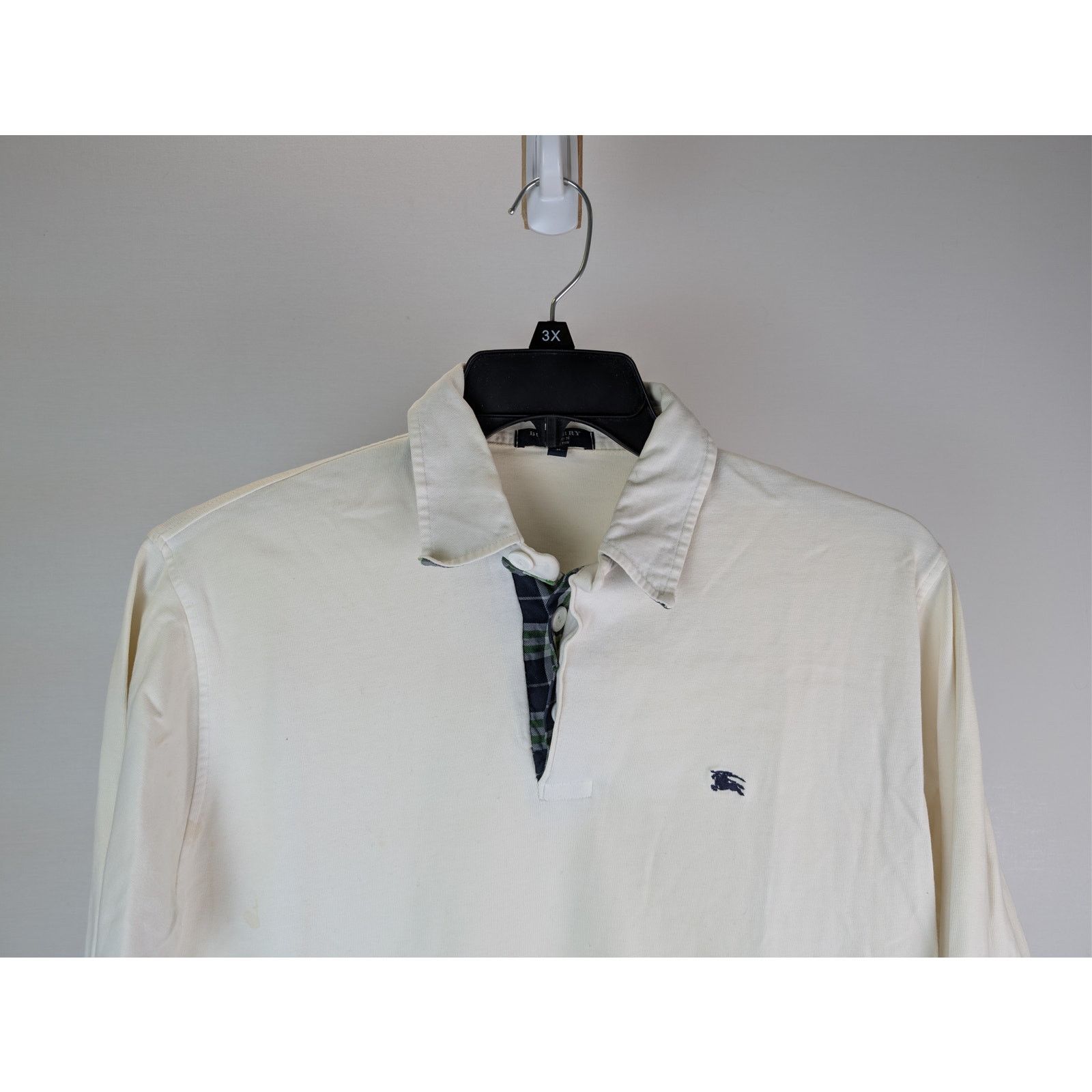Burberry o1rshd1 CC20 Polo Shirt in Off-white Size US M / EU 48-50 / 2 - 3 Thumbnail