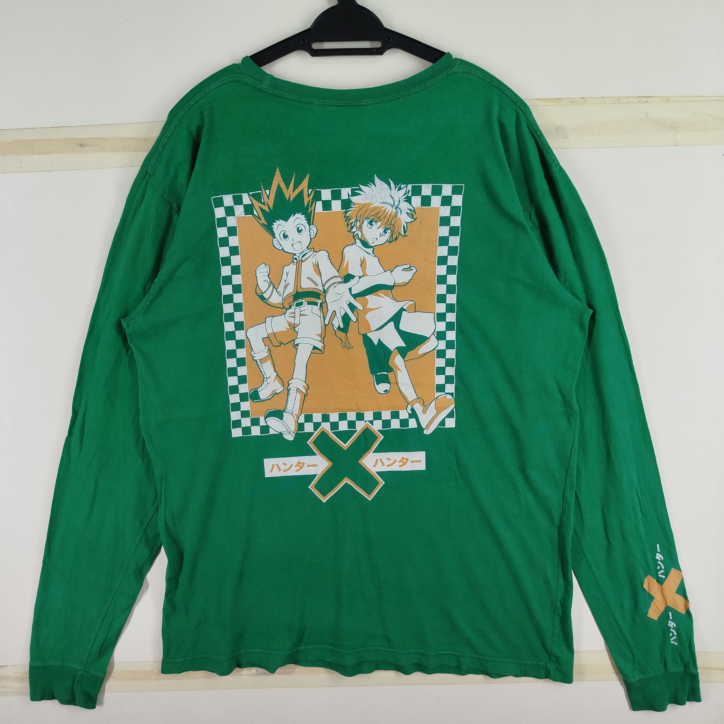 Anime × Vintage Vintage Hunter X Hunter Anime Movie Big Backhit Size US L / EU 52-54 / 3 - 1 Thumbnail