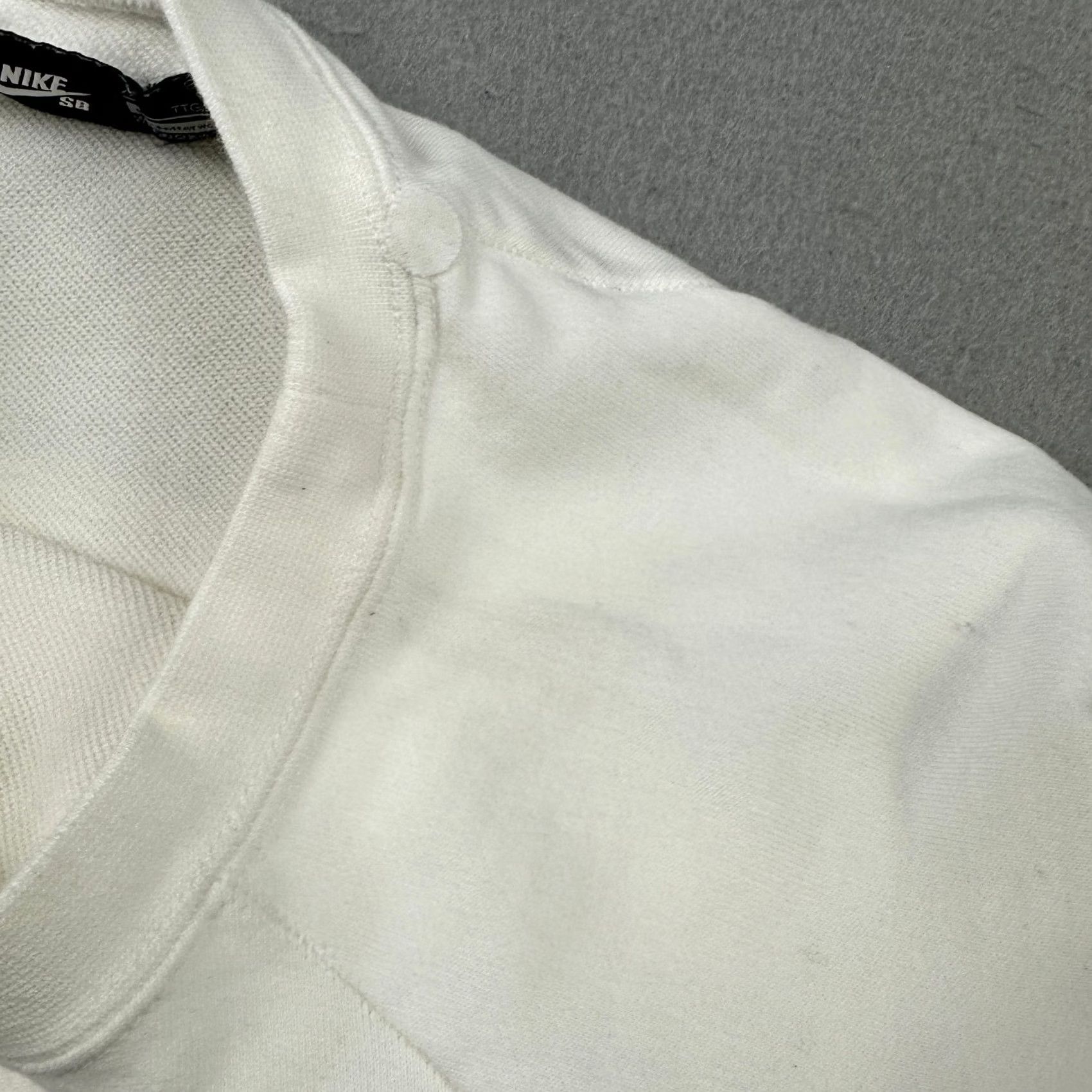 Nike Nike SB Sweatshirt Men 2XL Ivory Solid Crew Pullover Swoosh Graphic Print Skateboarding Winter Fall Spring Summer Men Size US XXL / EU 58 / 5 - 5 Thumbnail