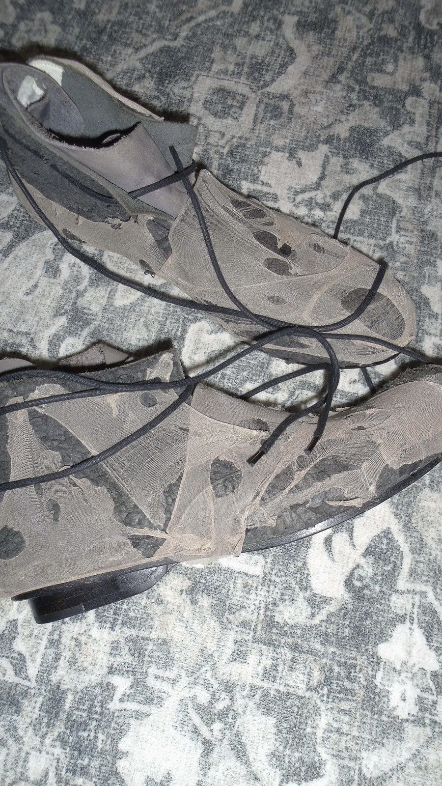 Alfredo Bannister AlfredoBANNISTER Archive Stockings and ripped shoes Size US 8 / EU 41 - 1 Thumbnail