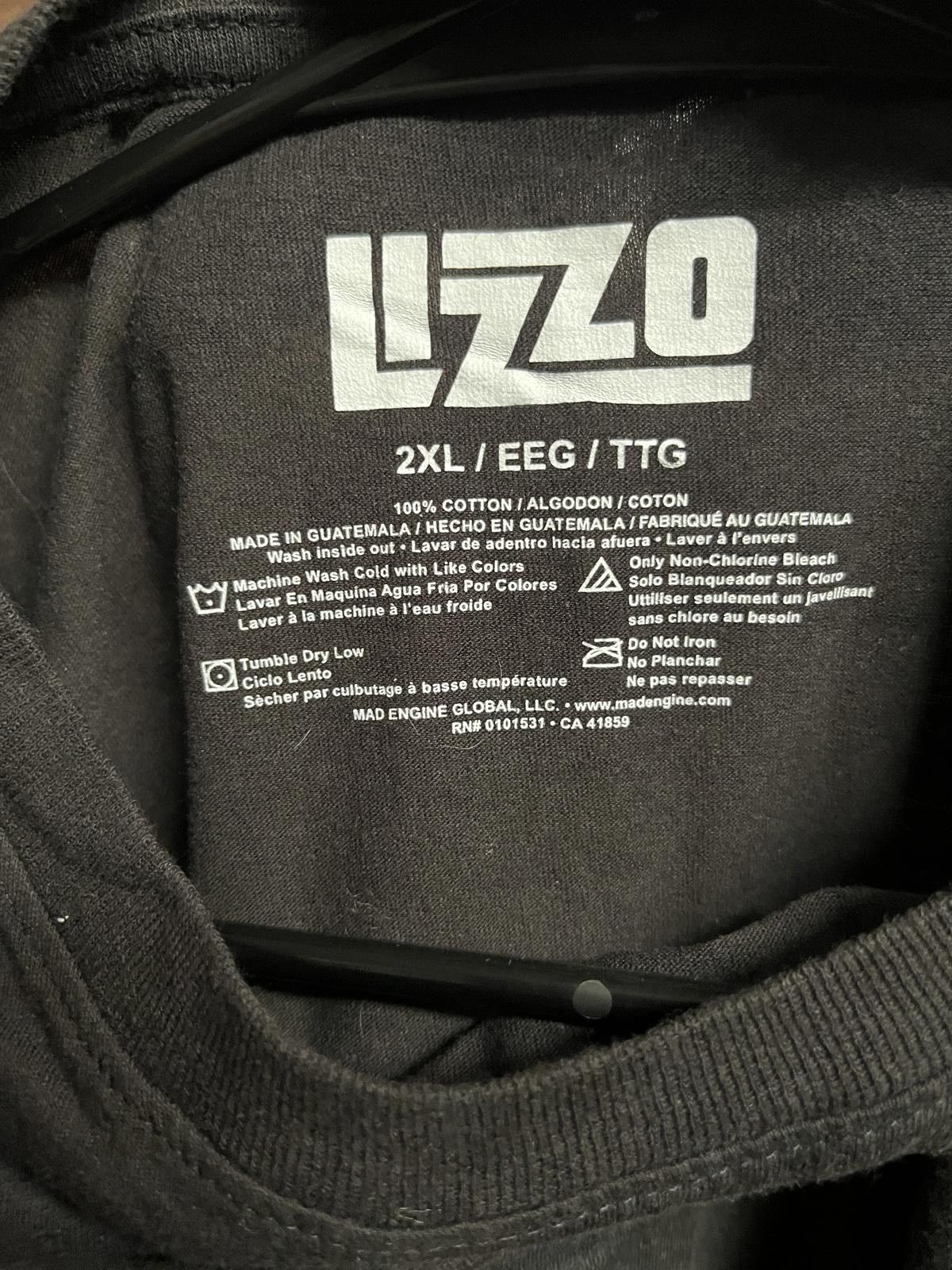 Designer Lizzo Sexy T-shirt - Afro The Special Tour Shirt 2XL Size XXL / US 16-18 / IT 52-54 - 3 Thumbnail