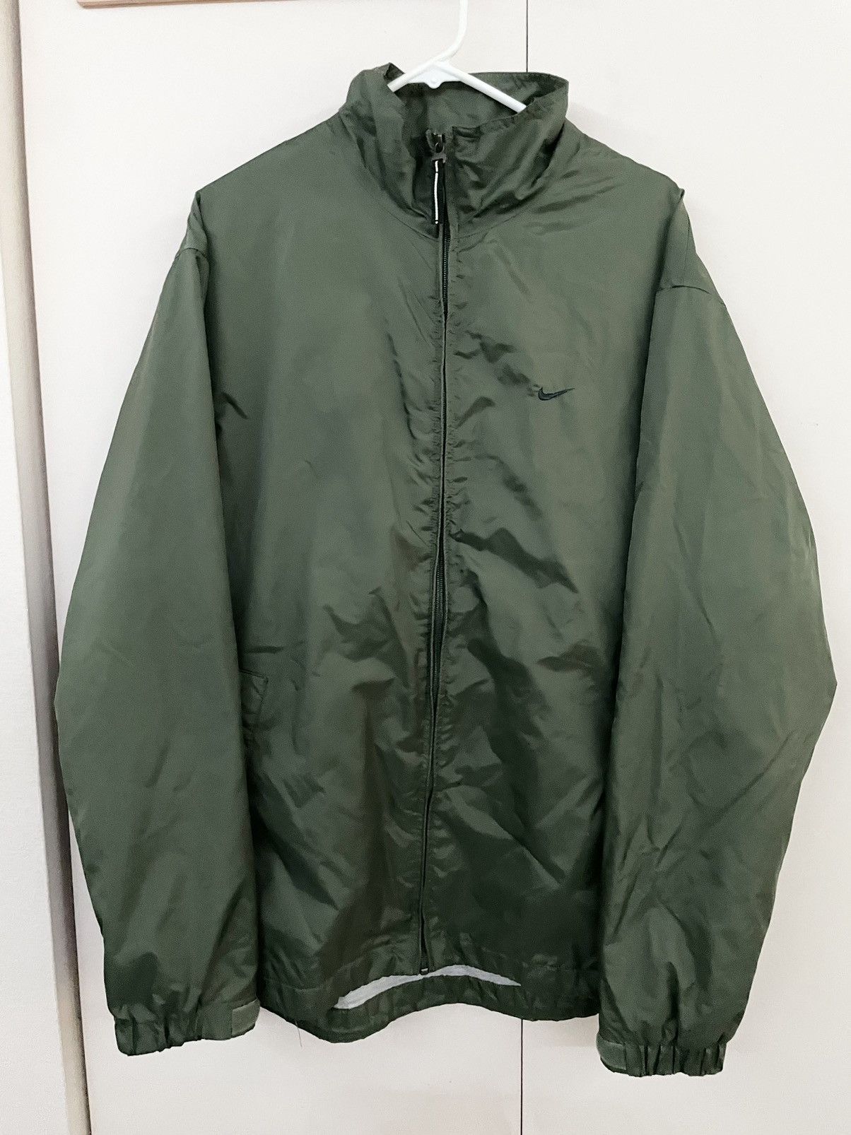 Nike × Vintage Vintage Y2K Nike Windbreaker Jacket Nylon Size US XL / EU 56 / 4 - 1 Thumbnail
