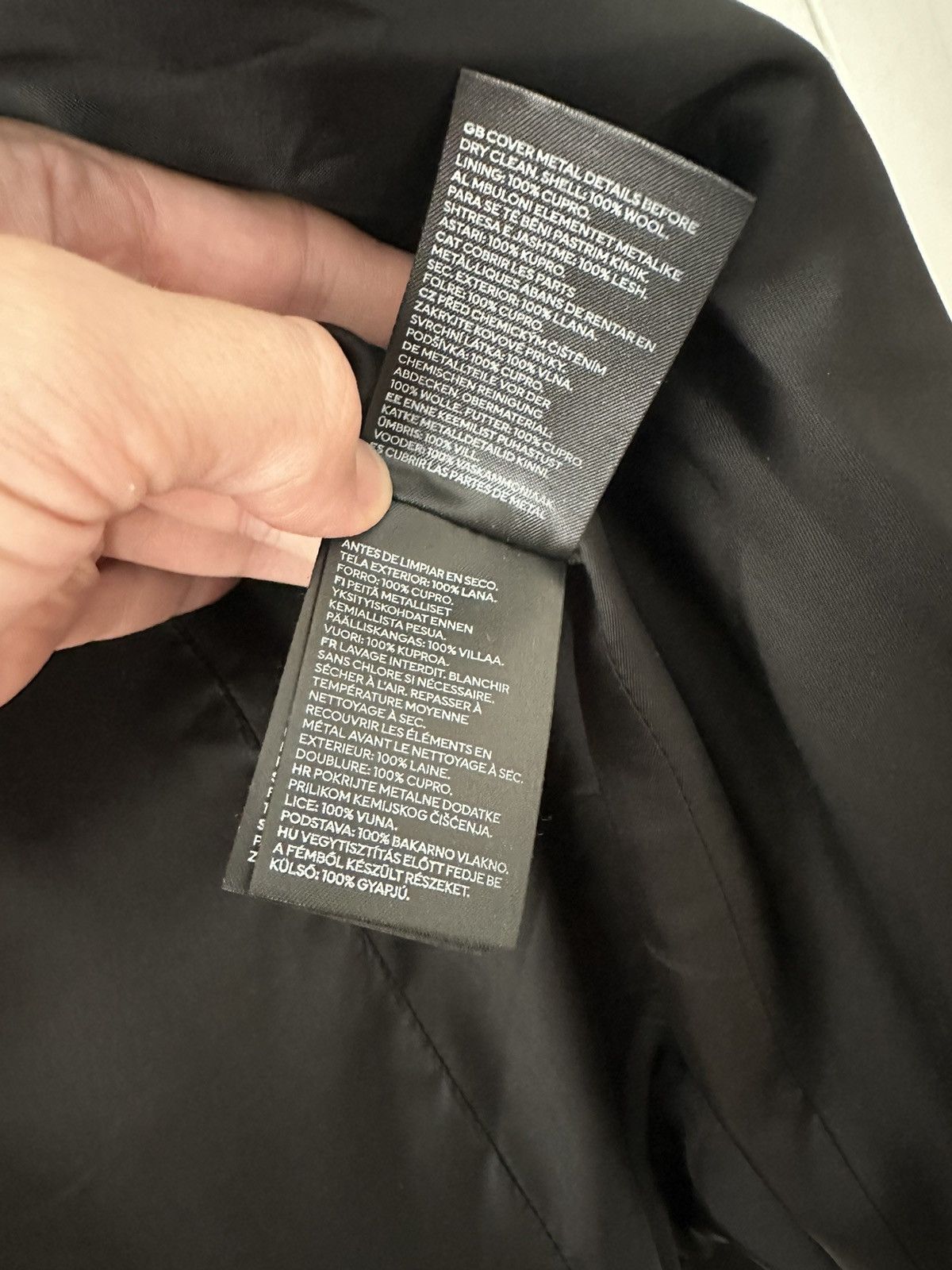 H&M Mugler H&M Defined-Waist Wool Blazer . Size 44R Size 44R - 10 Thumbnail