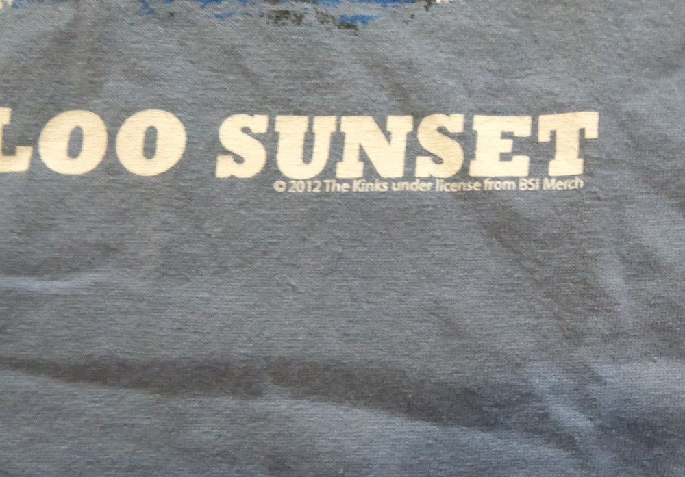 Band Tees The Kinks - Waterloo Sunset 2012s T-shirt Size US L / EU 52-54 / 3 - 3 Thumbnail