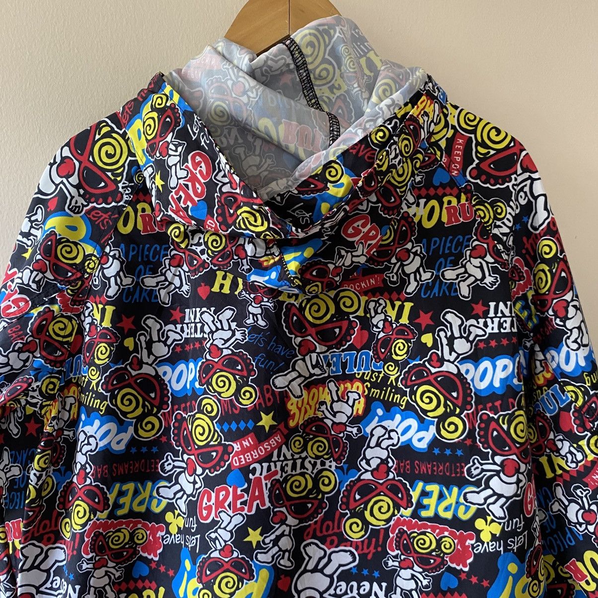 Other HYSTERIC MINIO Multicolor Comic Print Hooded Nylon Jacket Size US M / EU 48-50 / 2 - 10 Thumbnail