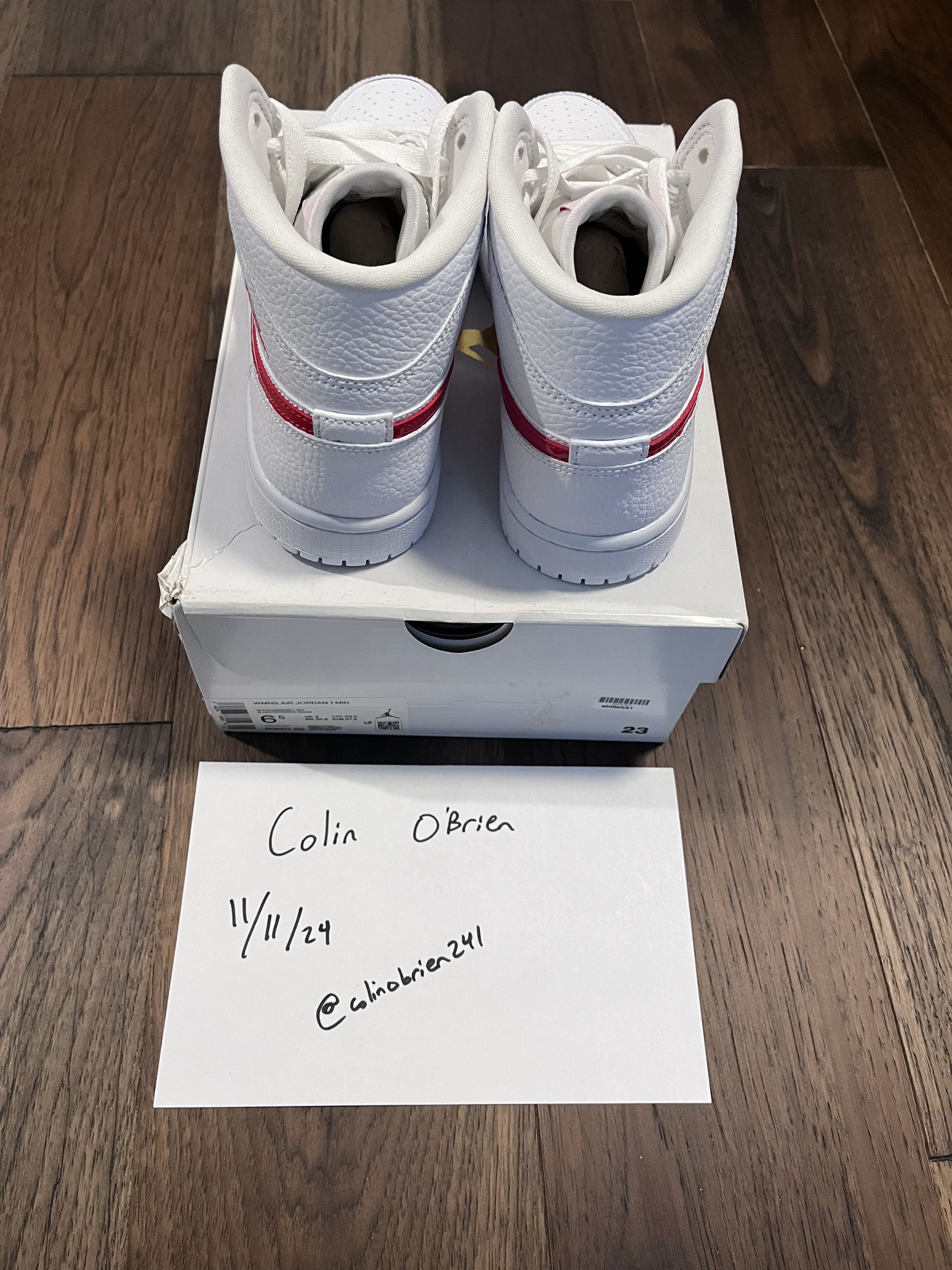 Nike Jordan 1 Mid Size US 6.5 / IT 36.5 - 3 Thumbnail