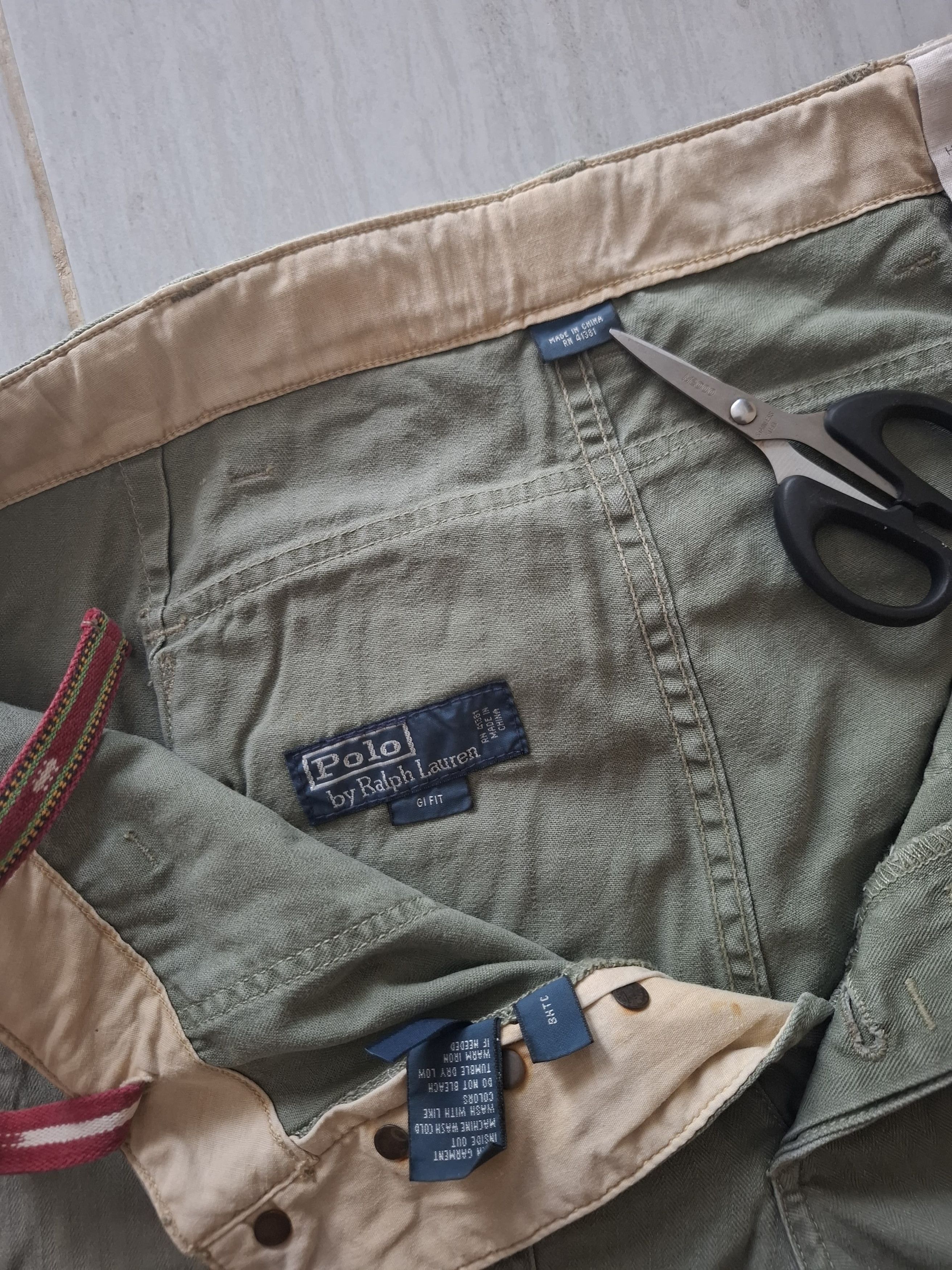 Polo Ralph Lauren Vintage Polo Ralph Lauren military trouser pants Size US 33 - 4 Thumbnail