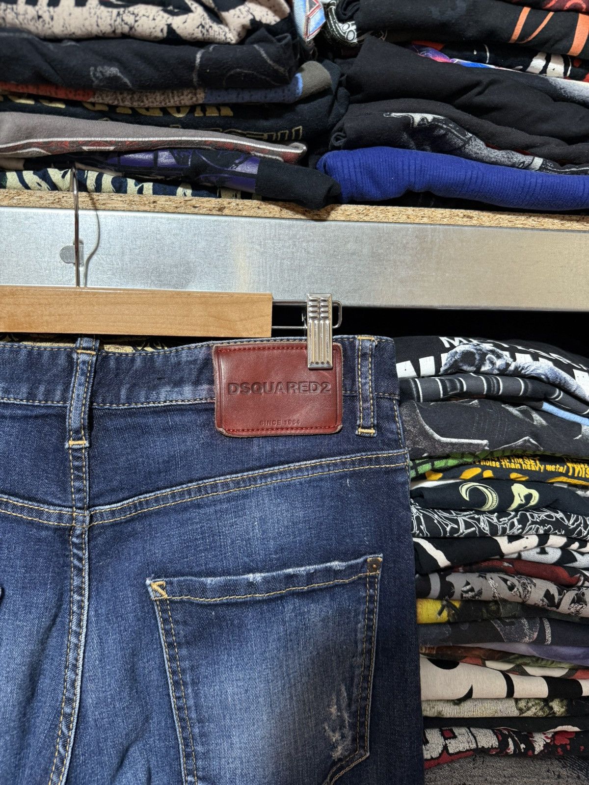 Dsquared2 Rare Luxury Dsquared2 Distressed Thrashed Jeans Y2K Hype 46 Size US 30 / EU 46 - 11 Thumbnail