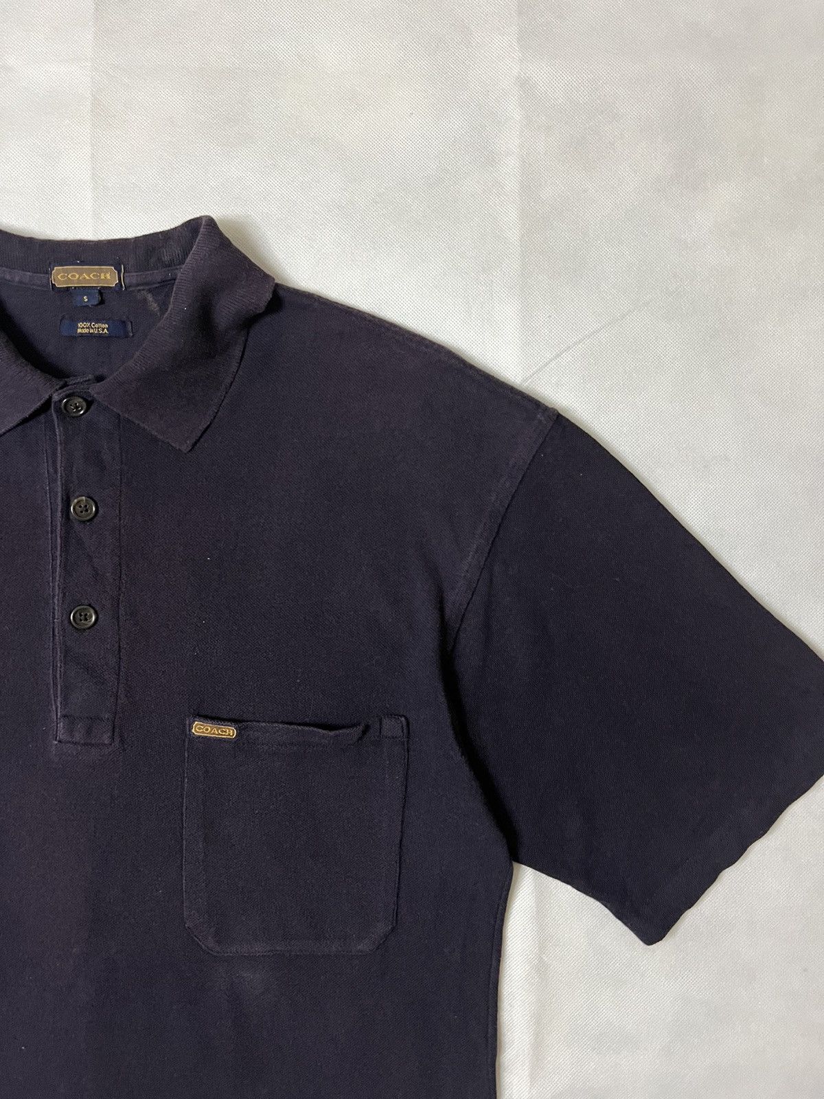 Coach Vintage Coach Polo Tshirt Size US S / EU 44-46 / 1 - 6 Thumbnail