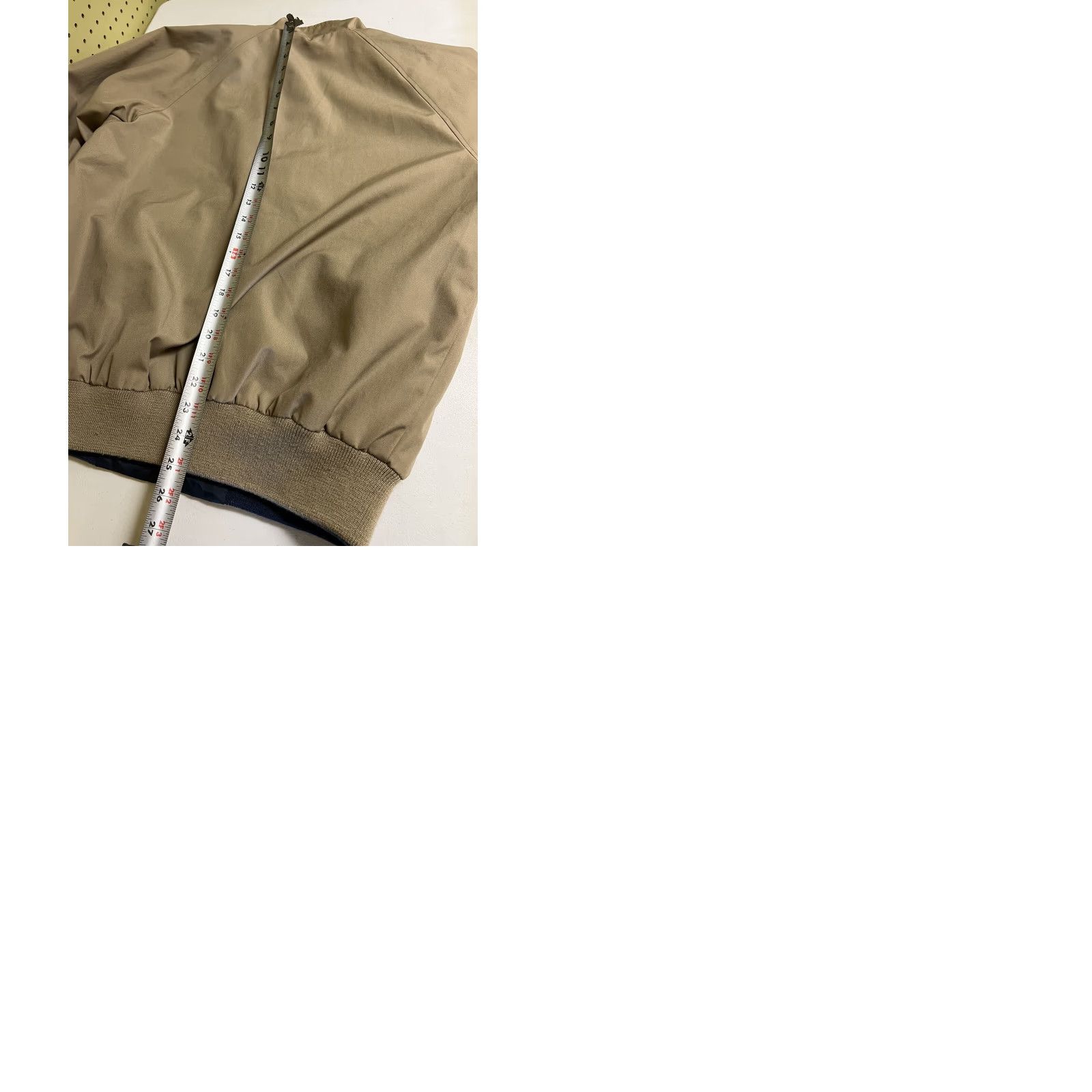 Lands' End VINTAGE Lands' End Reversible CLUB Jacket Windbreaker M Blue-tan 90s 2-Tone Windbreaker Men Size M Size US M / EU 48-50 / 2 - 9 Thumbnail
