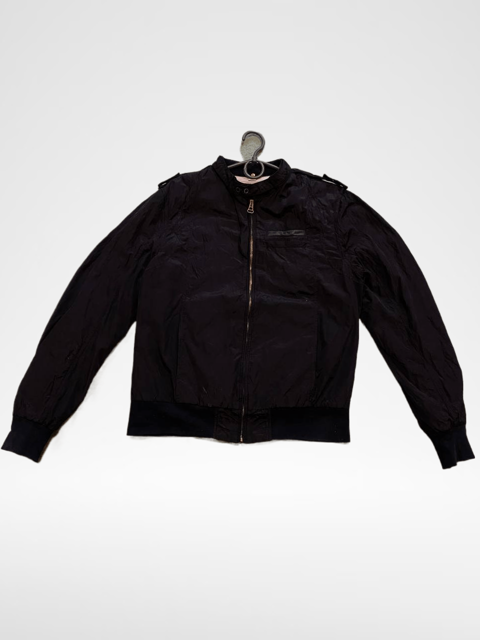 Diesel Drizzle Proof Dark Fashion Bomber Jacket