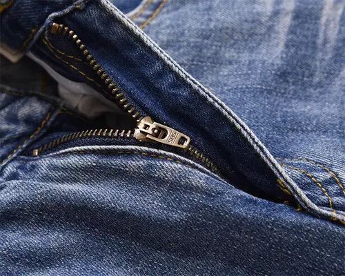 Japanese Brand VIBE Men's contrast straight oversize hip-hop wide-leg jeans Size US 32 / EU 48 - 4 Thumbnail
