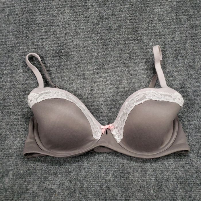 Victoria's Secret Body By Victoria Lined Balconet Size 36C Brown