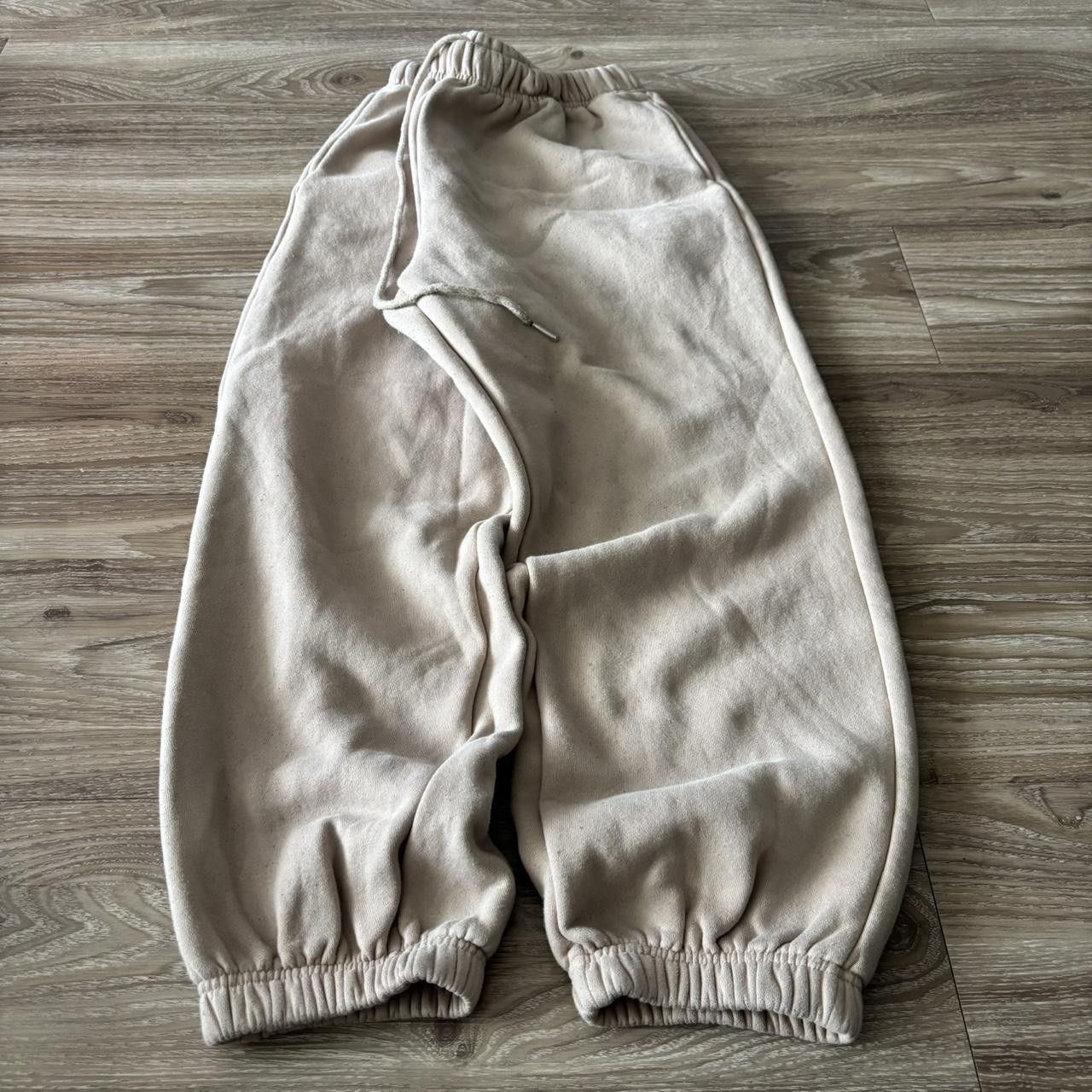 Vintage Crazy Vintage Y2K/2000s Baggy Light Brown Skater Essential Sweatpants! Fits M Size US 32 / EU 48 - 3 Thumbnail