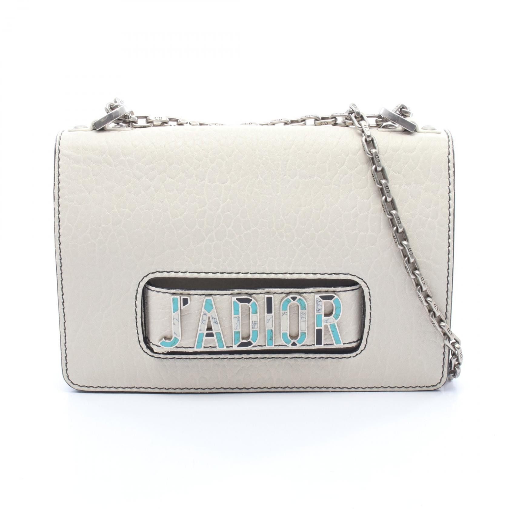 Dior Dior Dior JADIOR Leather Shoulder Bag Leather Shoulder Bag M9000VQAM DUTY FREE for USA Size ONE SIZE - 1 Thumbnail