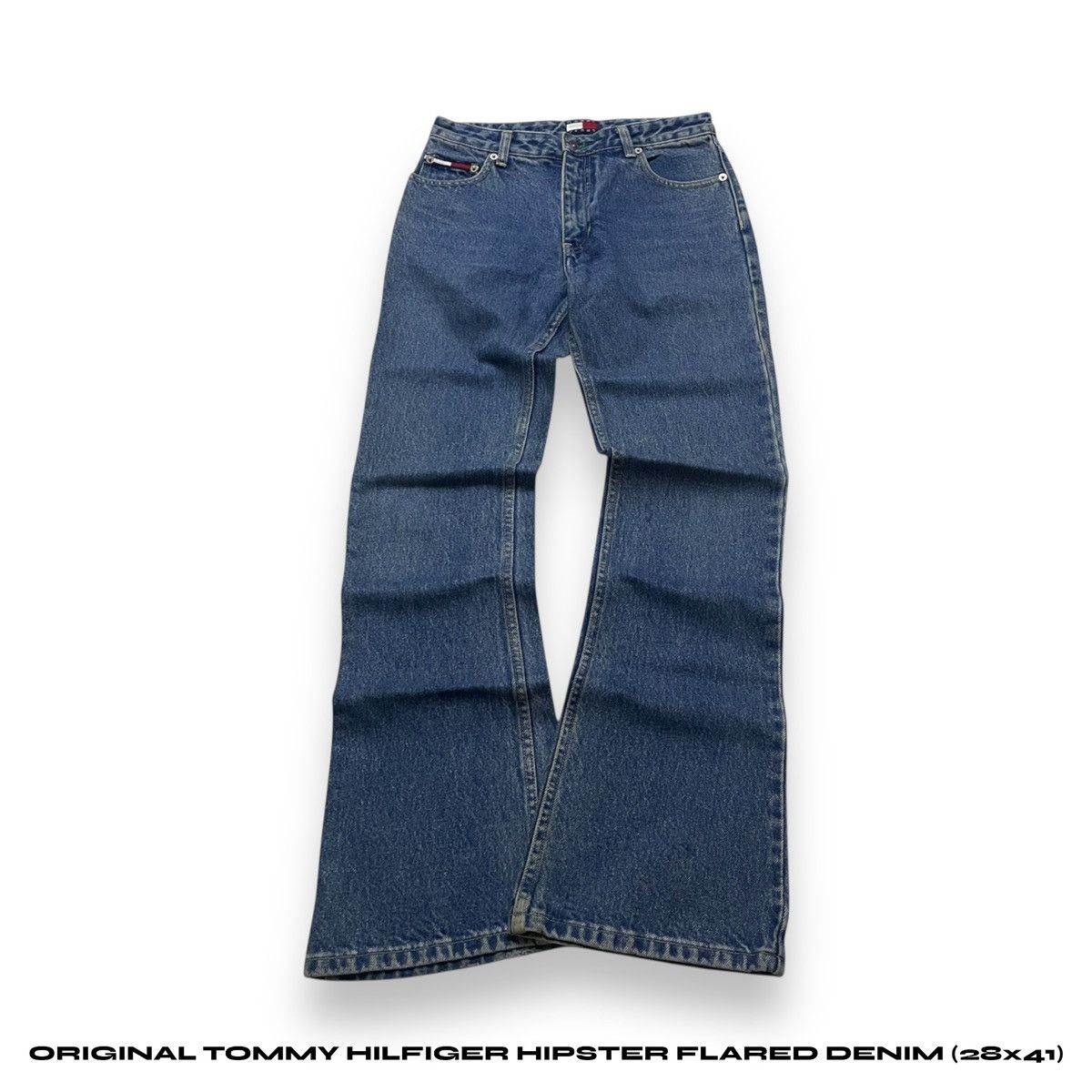 Other ORIGINAL TOMMY HILFIGER HIPSTER FLARED DENIM (28×41) Size US 28 / EU 44 - 1 Thumbnail