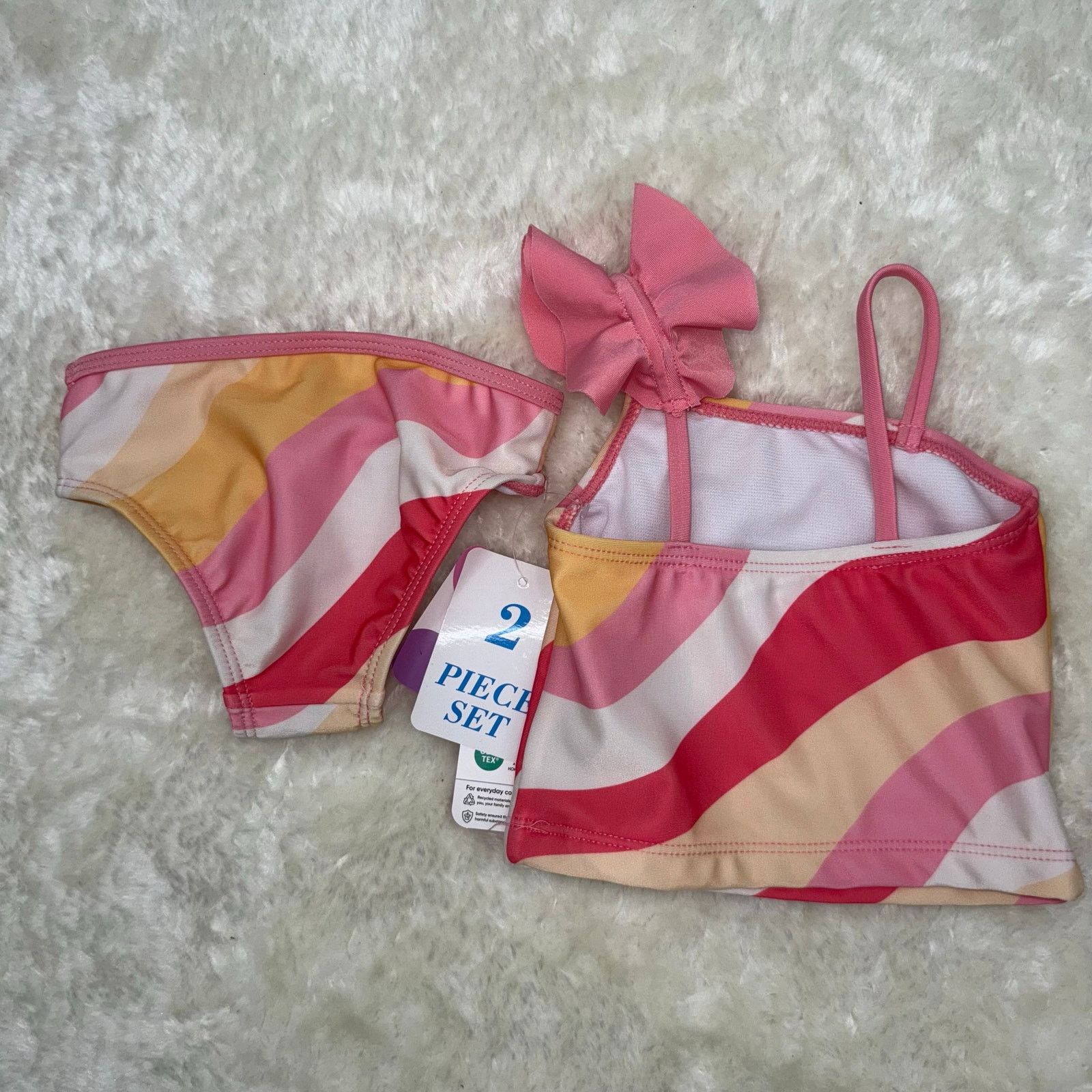 Disney NWT Disney Minnie 2-Piece Toddler Bikini/Tankini Set Size ONE SIZE - 3 Thumbnail