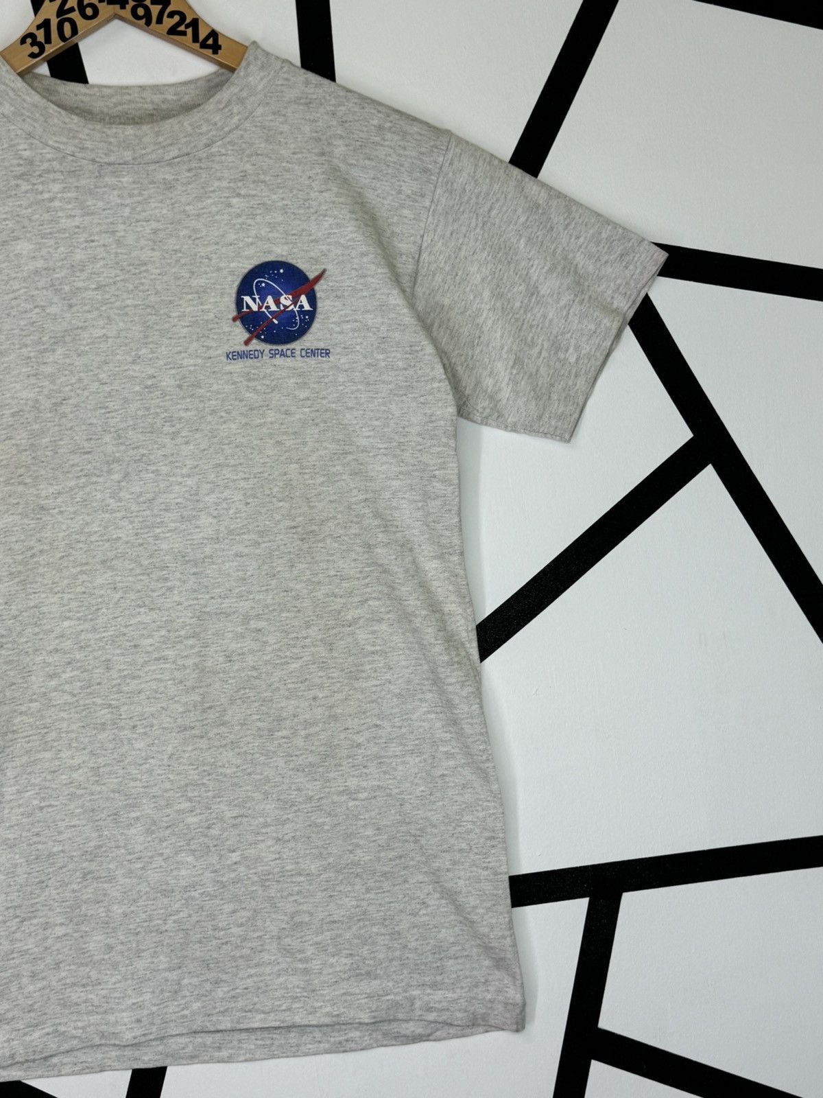 NASA Vintage 90s Nasa Kennedy Space Center Single Stitch Tee Size US XS / EU 42 / 0 - 4 Thumbnail