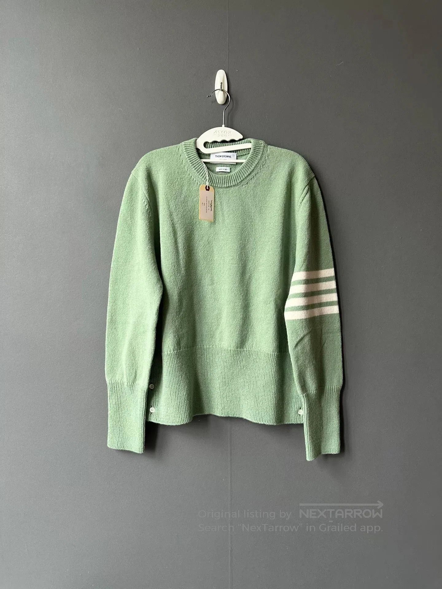 Thom Browne Thom Browne Green Sweater Size 3. Size US S / EU 44-46 / 1 - 1 Thumbnail