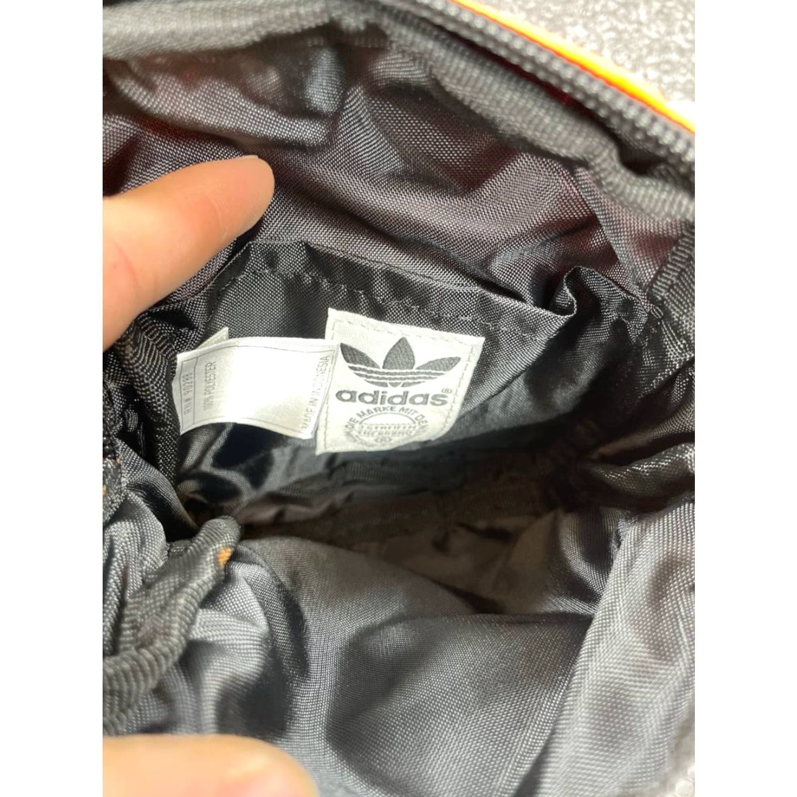 Adidas Adidas National Festival Crossbody Bag Womens Orange Zip Detachable Adjustable Polyester Lite 5x6.5in Black Strap Womens Fashion Festival Bag Size ONE SIZE - 7 Thumbnail