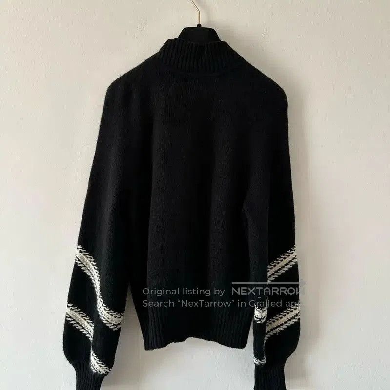 Chanel Chanel Black Wool Zip Jacket for Women . Size XS / US 0-2 / IT 36-38 - 2 Thumbnail