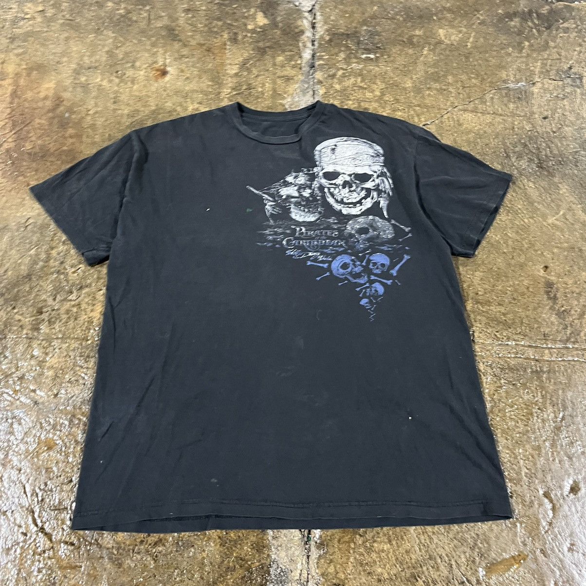 Affliction × Tapout × Vintage Crazy Y2K Affliction Style Skull Grunge Goth Skater Shirt Size US L / EU 52-54 / 3 - 2 Thumbnail