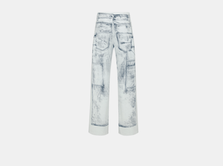 Dior o1w1db11225 383D01 Heritage Jeans in Blue Size US 32 / EU 48 - 2 Thumbnail