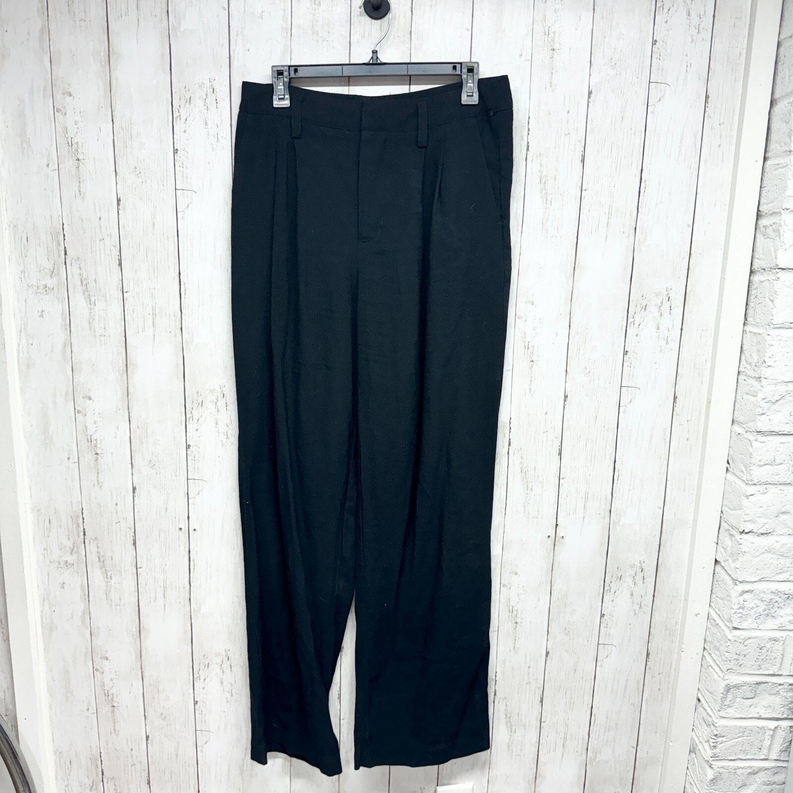 Other A New Day Pants Size 8 Wide Leg High Waisted Trouser Dress Size 30" / US 8 / IT 44 - 1 Thumbnail