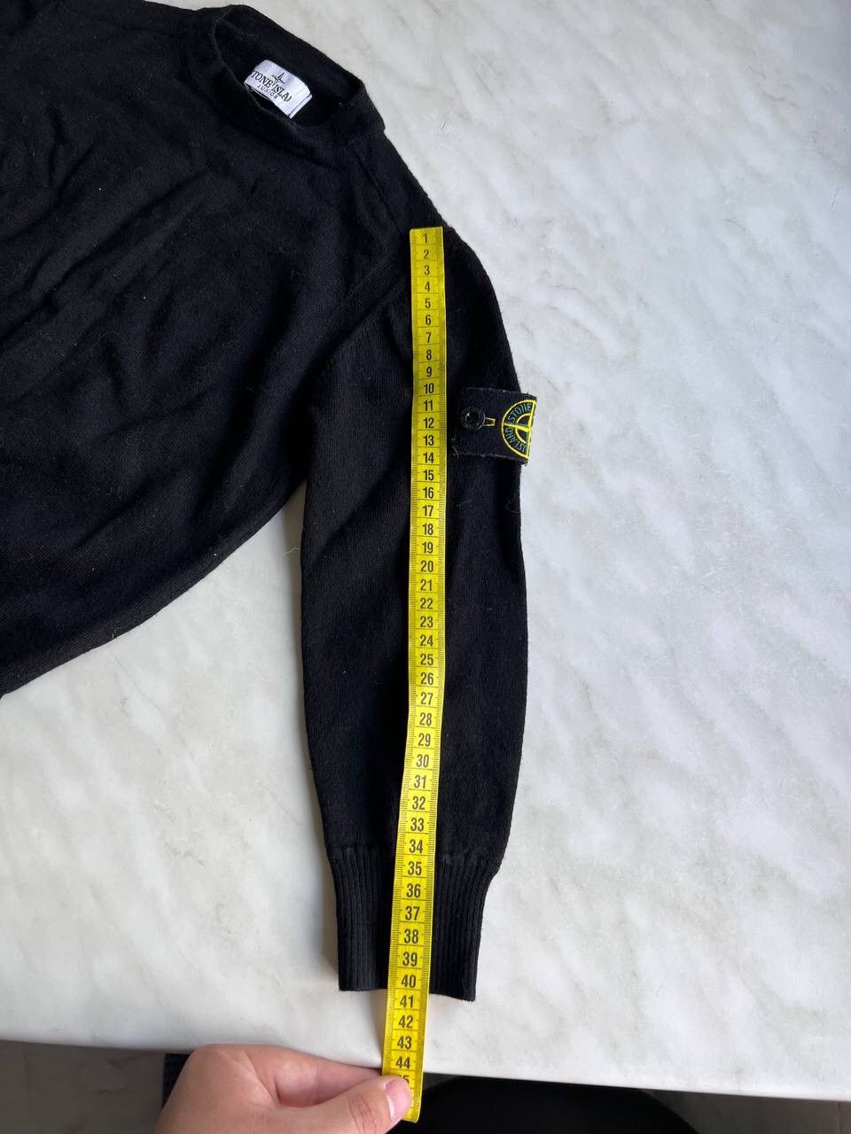 Stone Island Stone island Junior wool sweater black pullover jumper age 8 Size US S / EU 44-46 / 1 - 15 Thumbnail