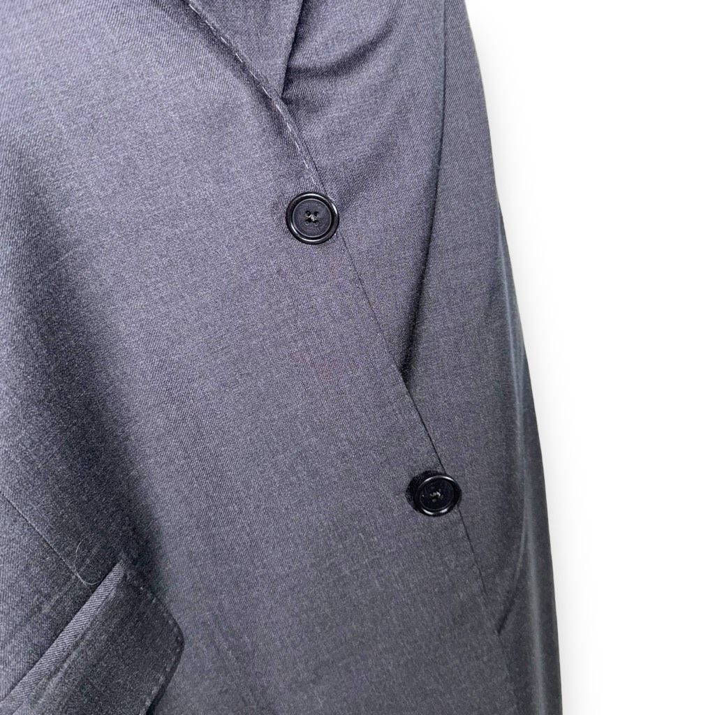 Perlis Perlis Charcoal Gray Empire 1917 Wool Sport Coat 42R Size 42R - 9 Thumbnail