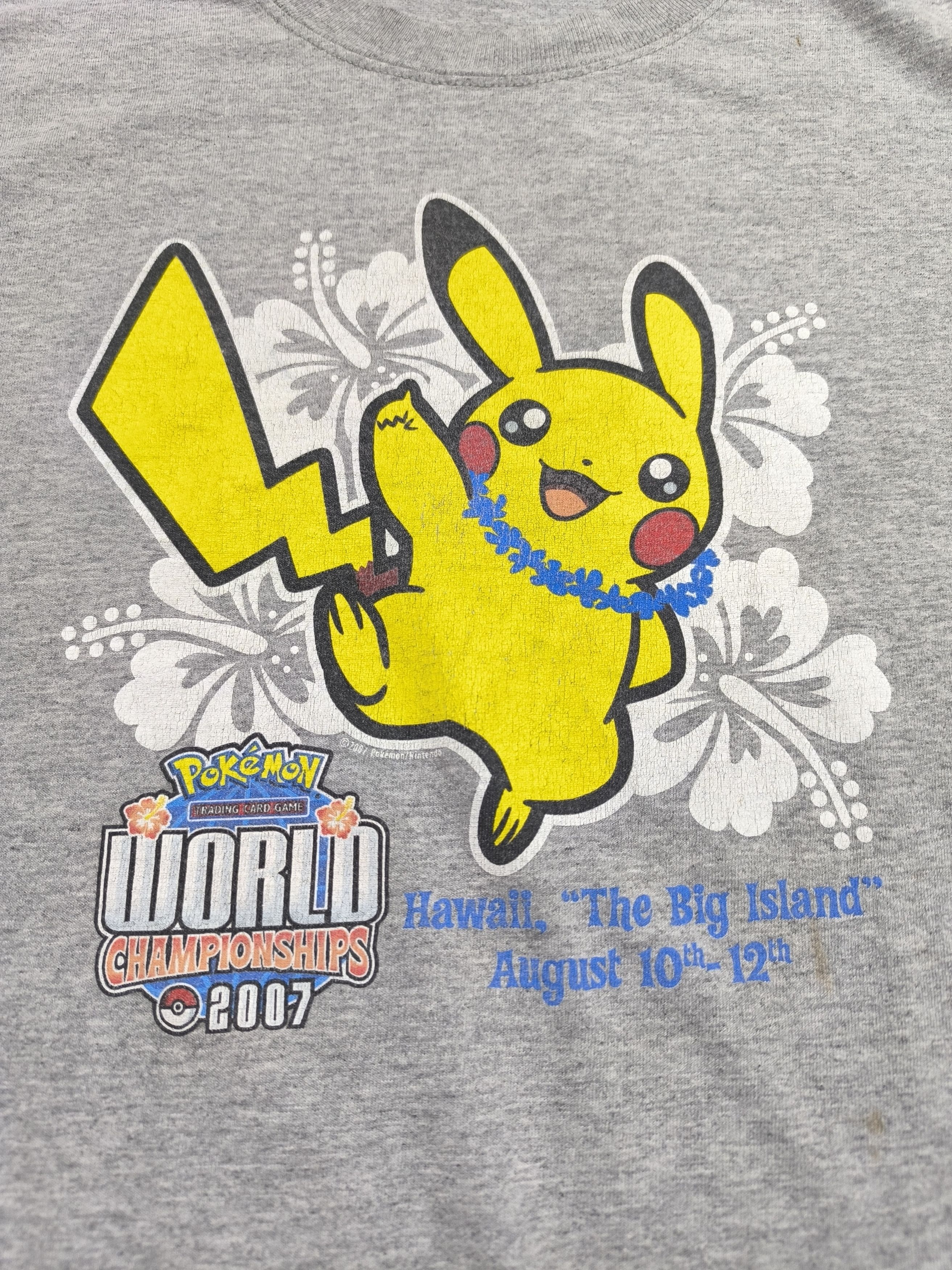 Vintage 2007 Pokemon TCG world championships Size US L / EU 52-54 / 3 - 3 Thumbnail