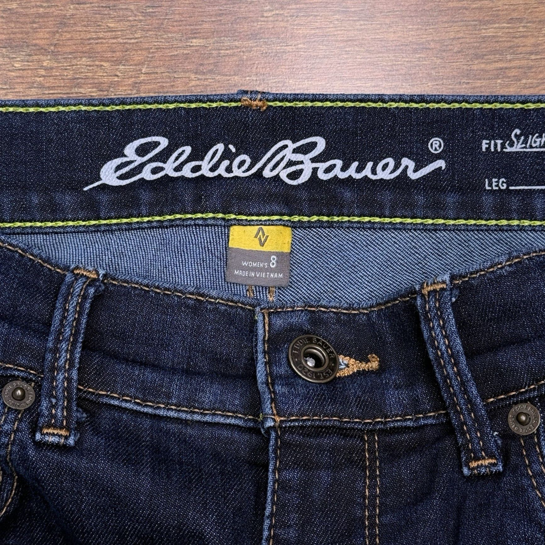 Eddie Bauer Eddie Bauer Skinny Jeans Womens 8 High Rise Stretch Denim Blue 5-Pocket City Modern Slim Size 30" / US 8 / IT 44 - 5 Thumbnail