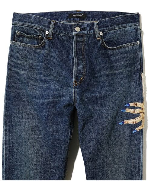 Undercover Undercover 2023 AW "Komische" Hand Denim Pants Size US 34 / EU 50 - 3 Thumbnail
