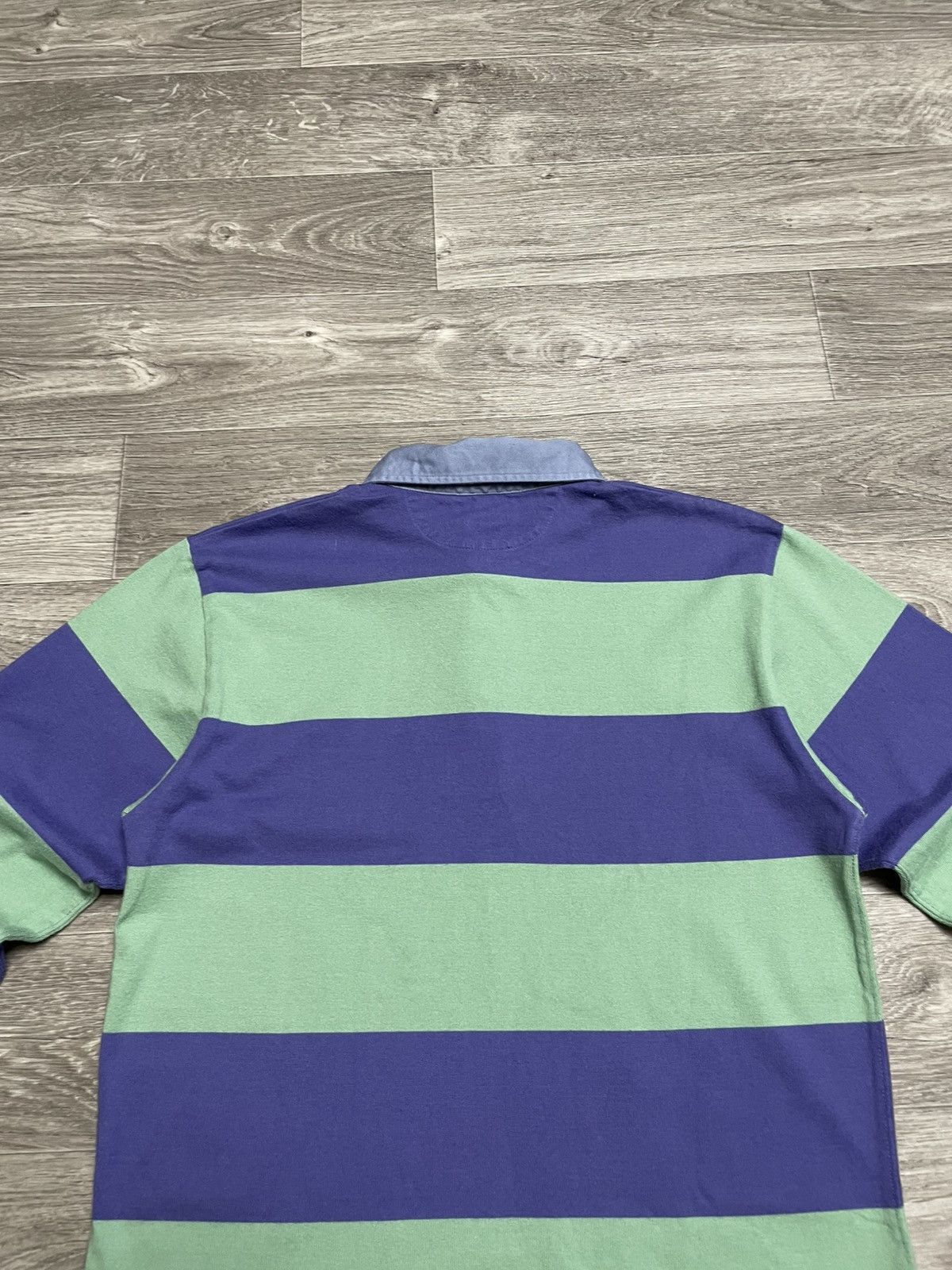 Rugby Ralph Lauren Vintage Polo Ralph Lauren Striped Rugby Polo Long Sleeve Y2K Size US S / EU 44-46 / 1 - 16 Thumbnail