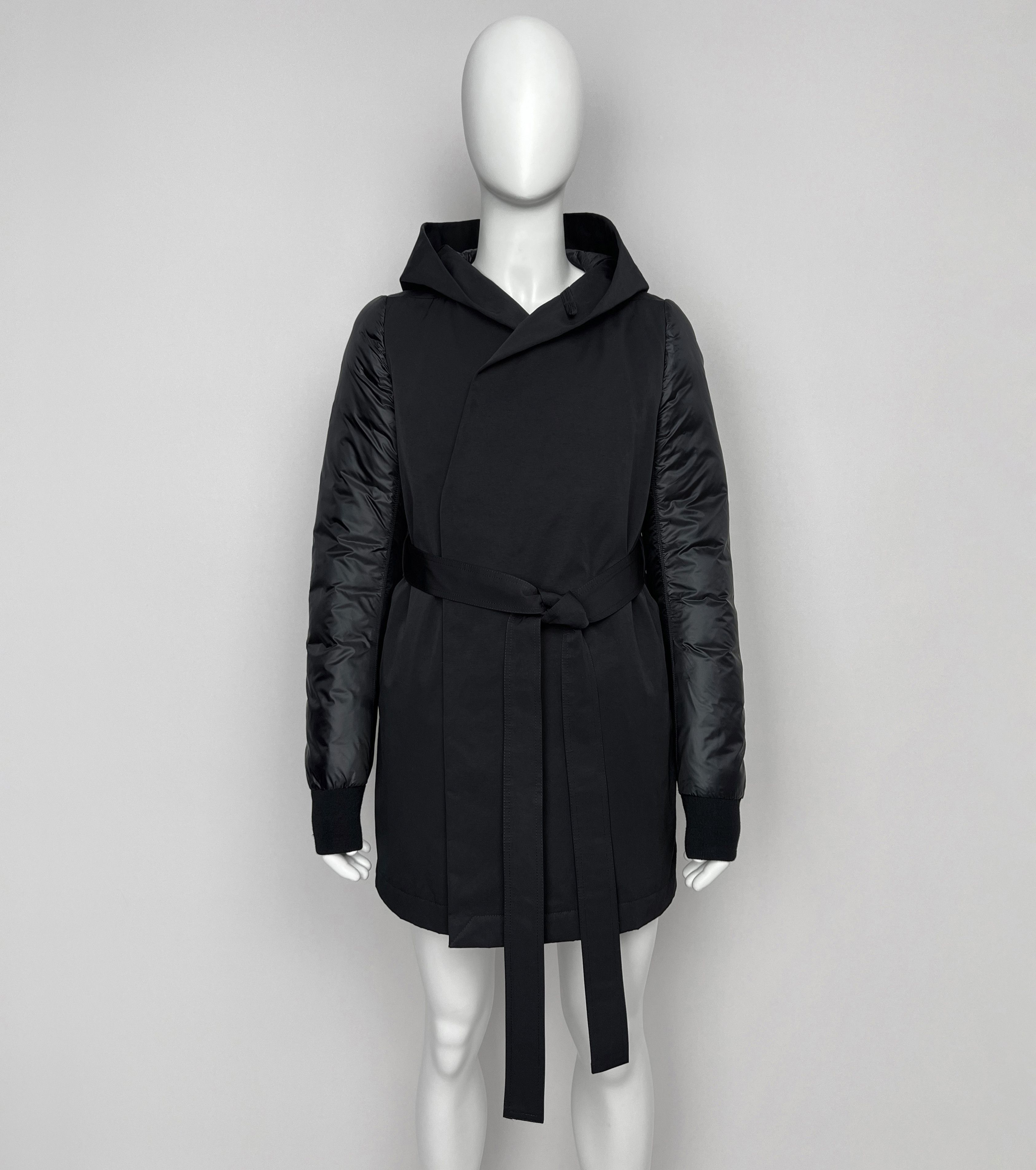 【新品】Rick Owens DRELLA PARKA Rick Owens Black Drella Parka Rick Owens